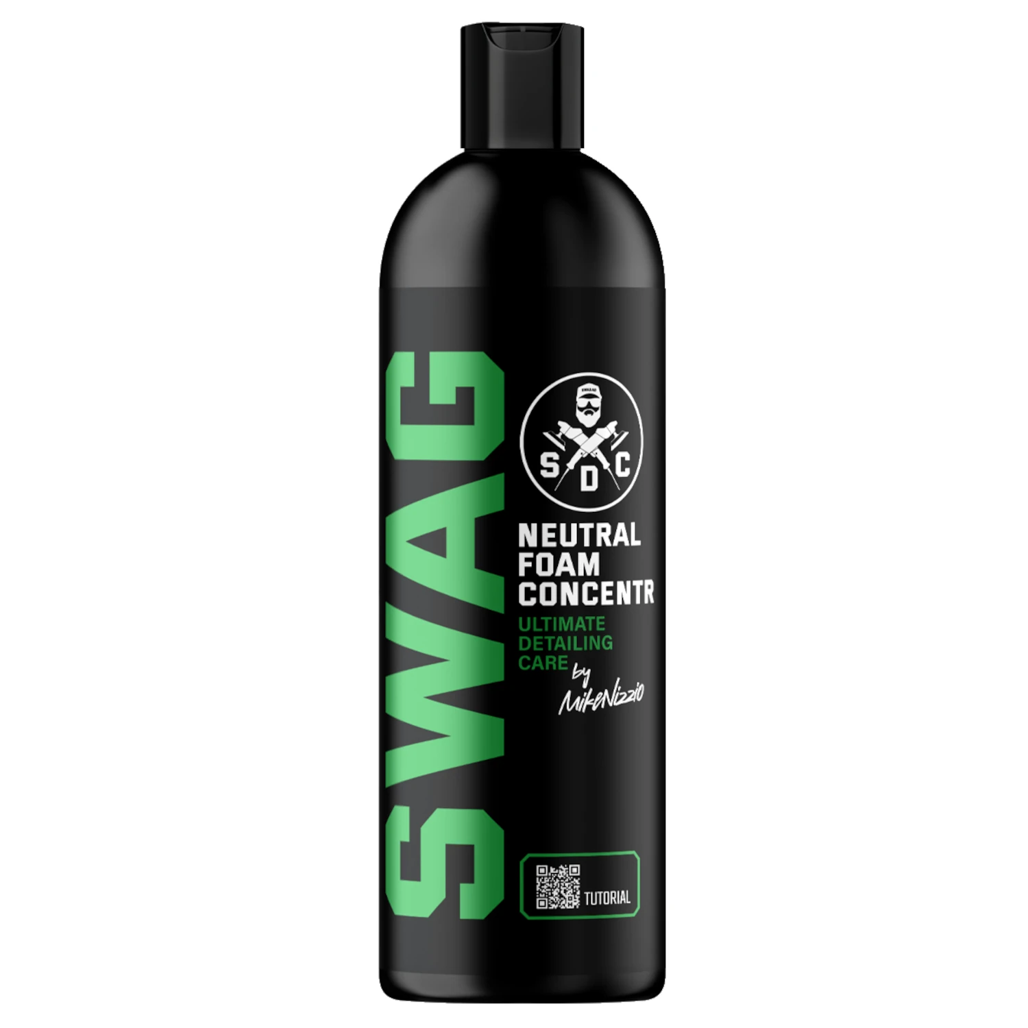 SWAG Detailing pH-Neutral Foam Cleanser 500ml bottle for gentle car washing with Coating protection