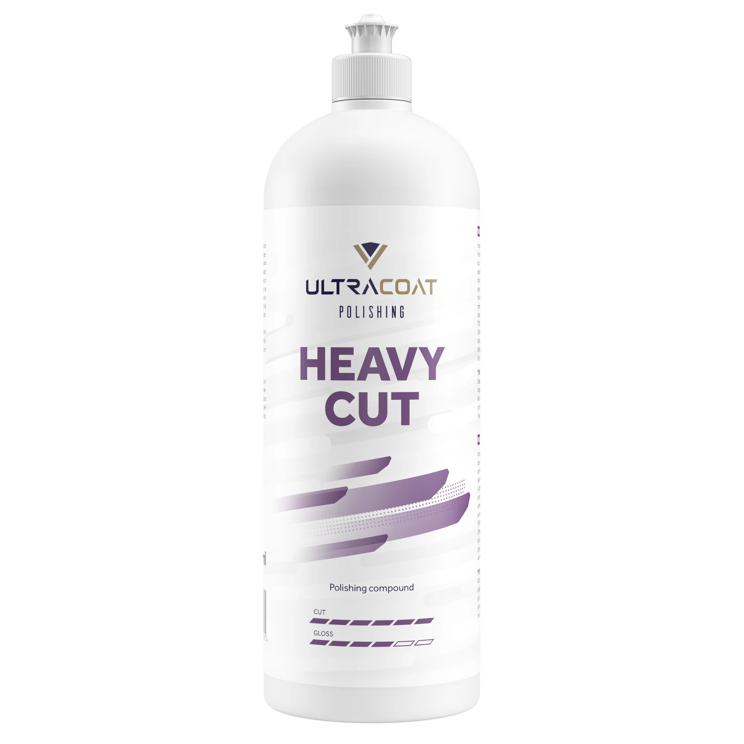 Grovrengörande polermedel 1L, vattenbaserad aluminiumoxid, dammfri, Ultracoat