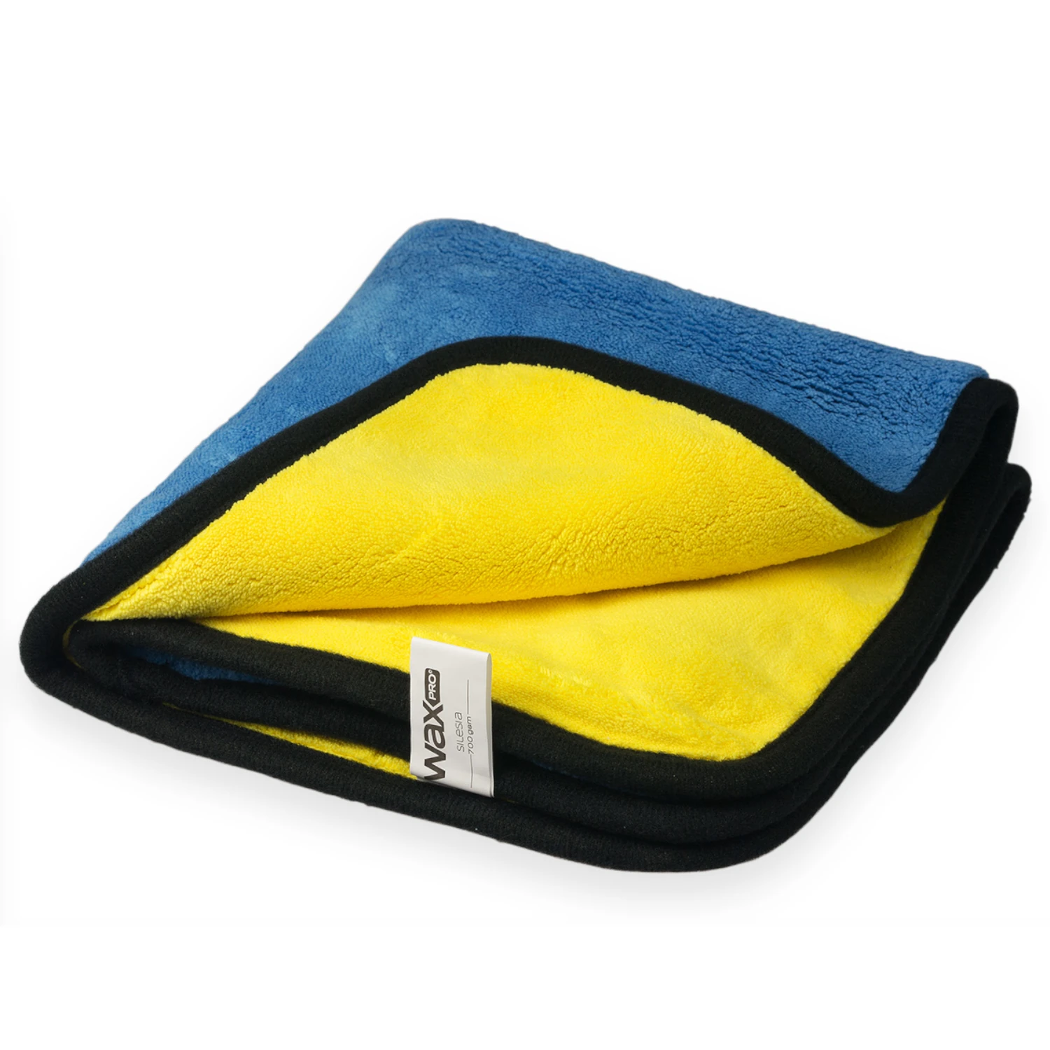 Vibrant WaxPRO microfibre towel Silesia 40x40 cm 680 GSM super soft for waxing and polishing paintwork