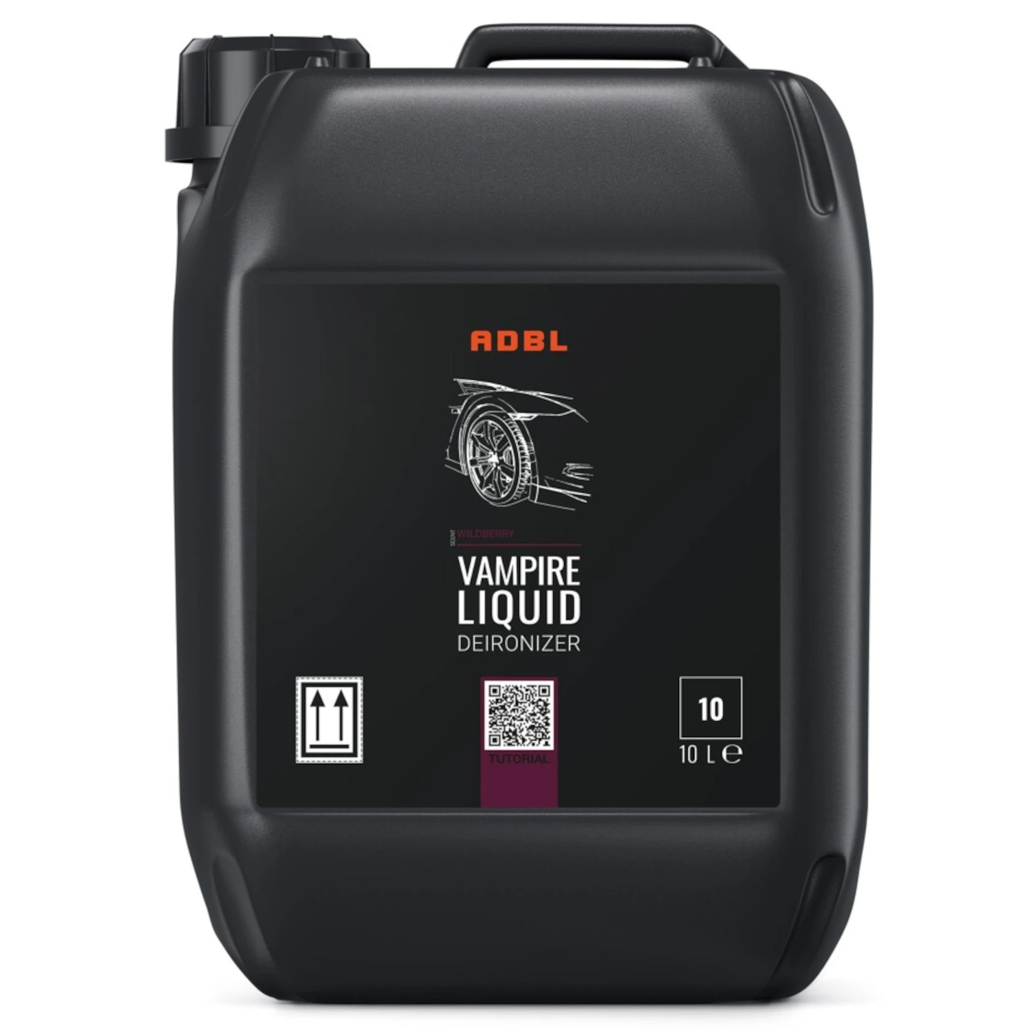 Brake Dust Remover 10L jerry can with pour spout, ADBL Vampire Liquid for wheels and paintwork