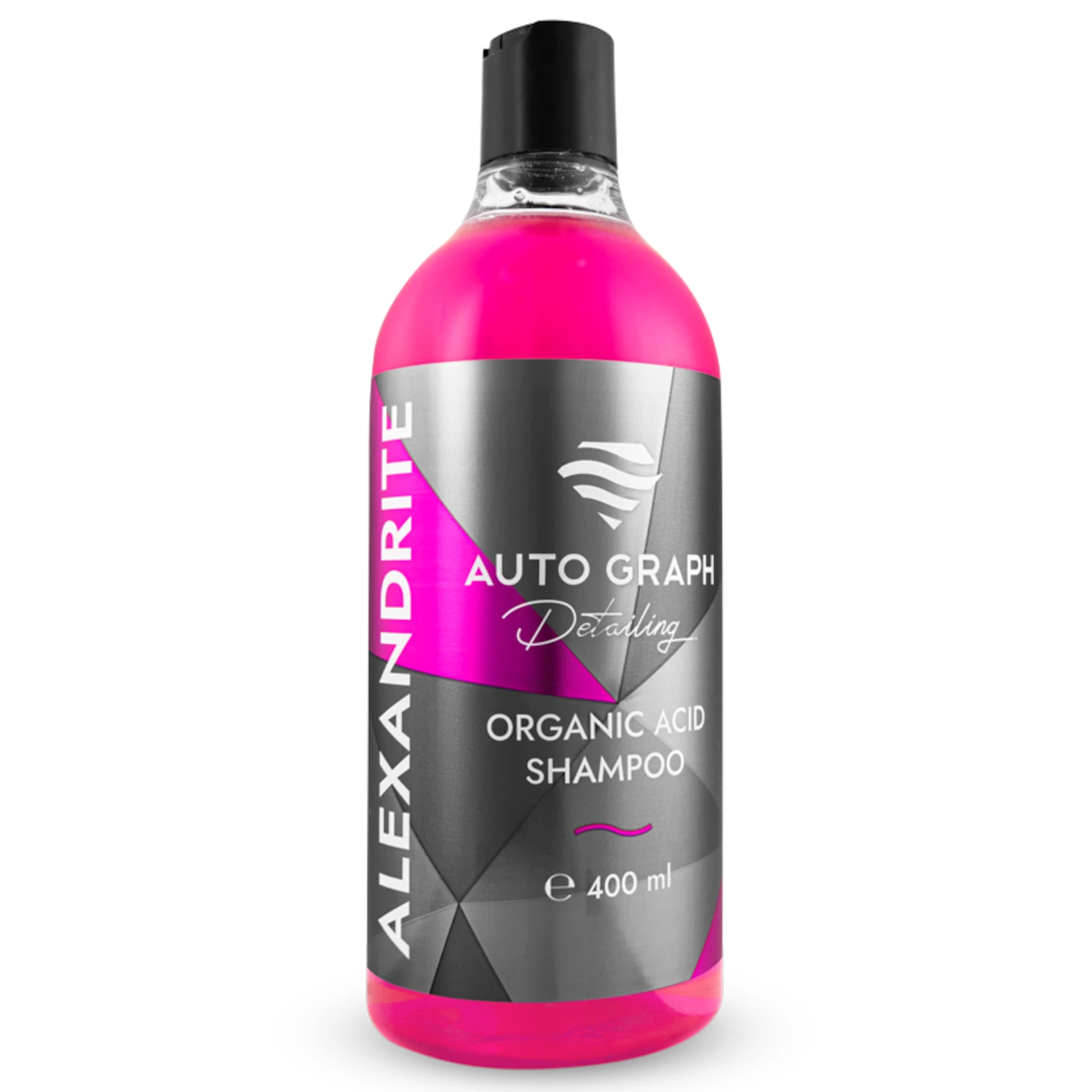 Auto Graph Bilschampo 400ml flaska med organisk syraformel och korrosionsskydd för billack