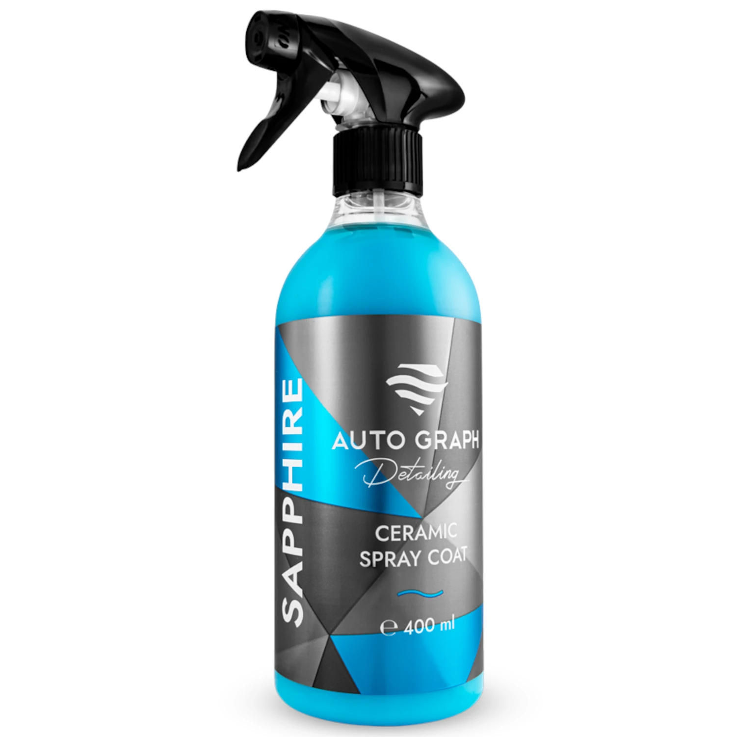 Auto Graph Ceramic Coating Spray 400ml spray bottle with SiO2 hydrophobic coating for car paint