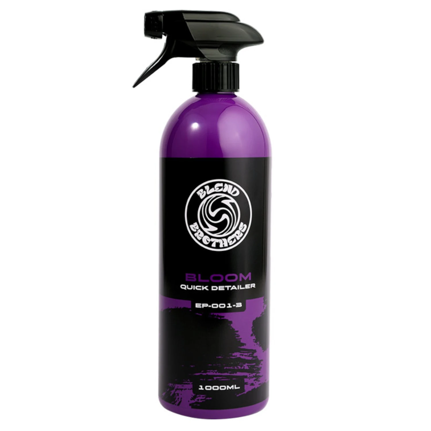 Blend Brothers Quick Detailer Bloom 1L spray bottle with hydrophobic gloss and water protection for paint care