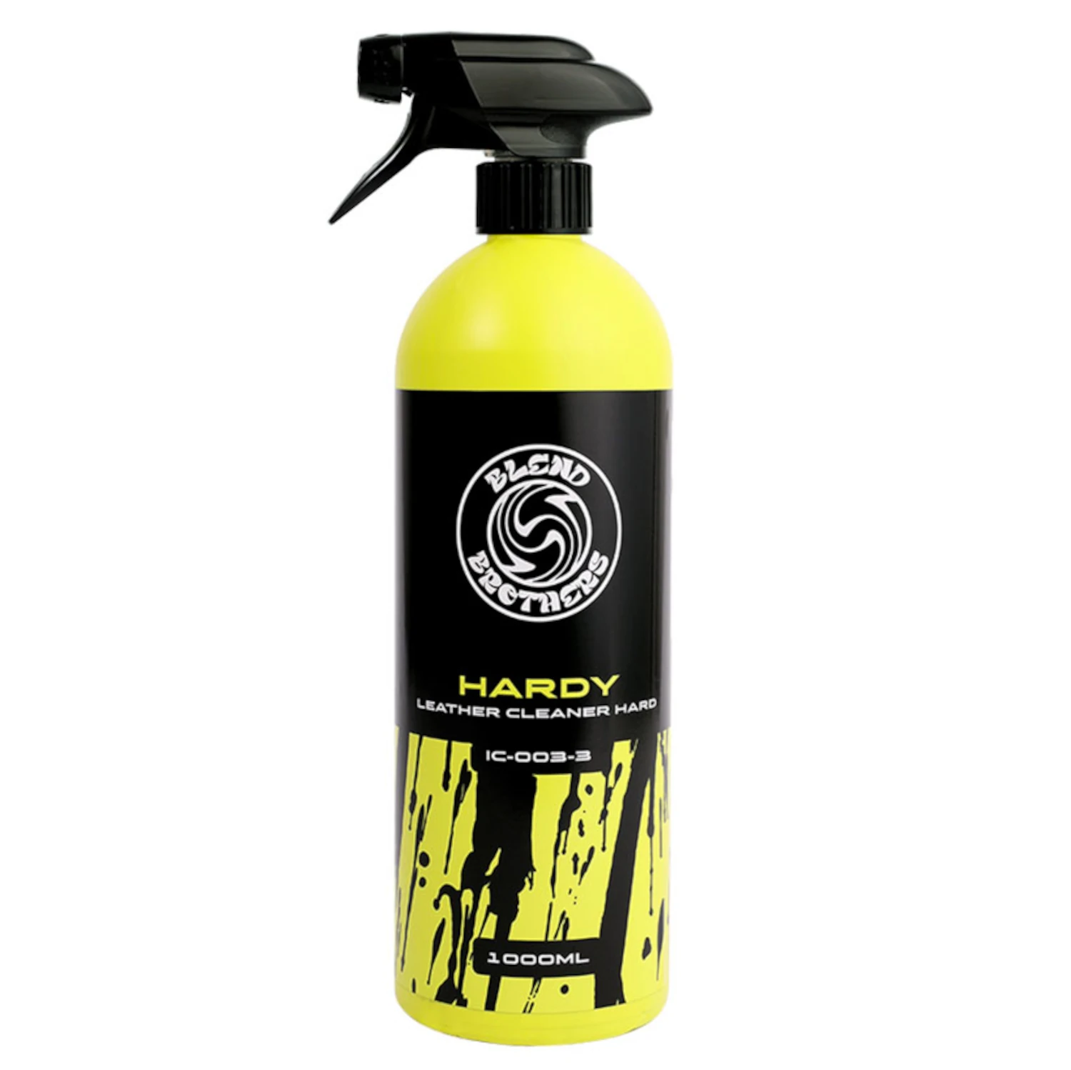 Blend Brothers Leather Cleaner Strong Formula 1L spray bottle for intensive stain removal on car upholstery