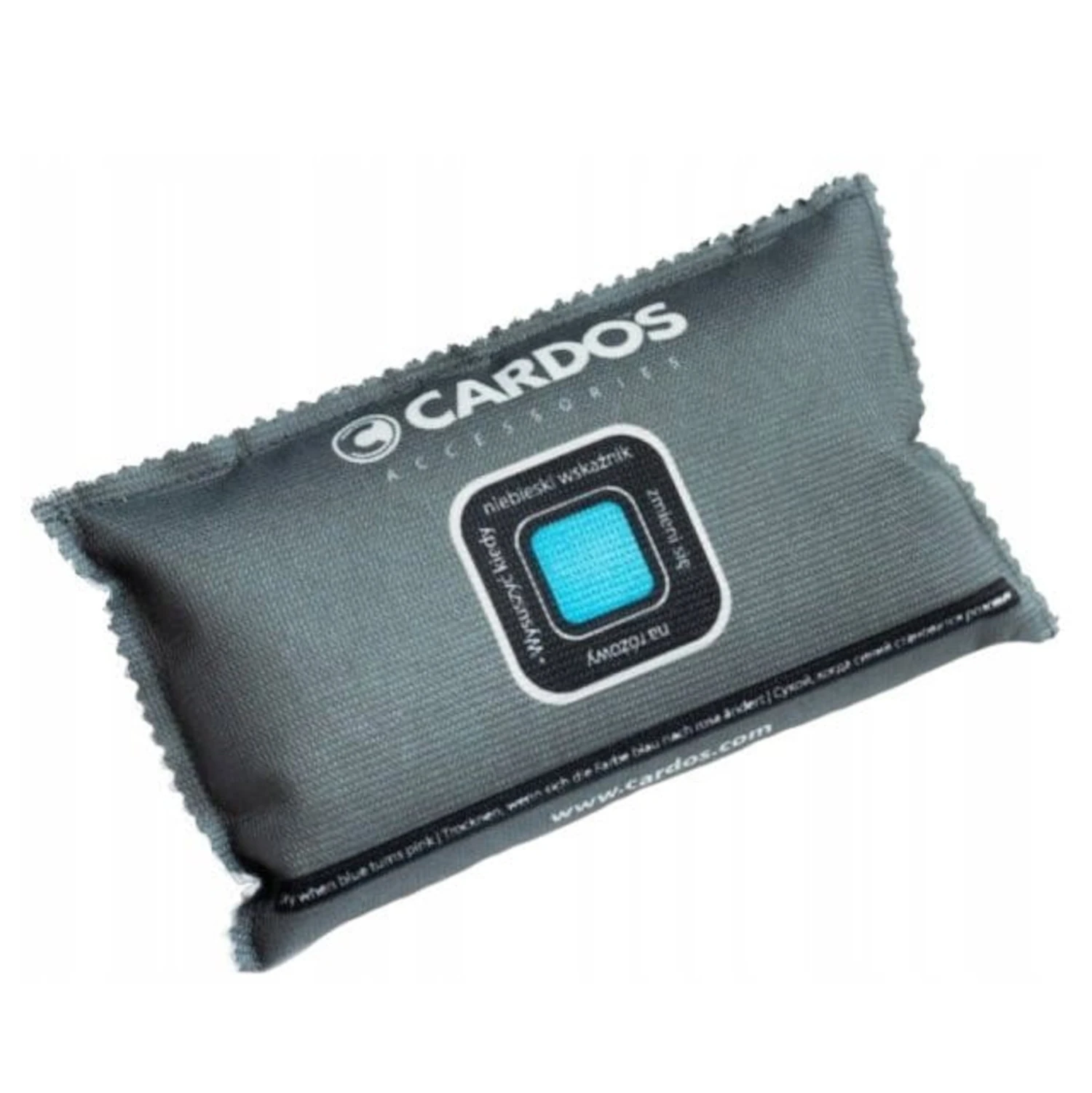 K2 Cardos reusable moisture absorber with colour indicator for vehicle cabin