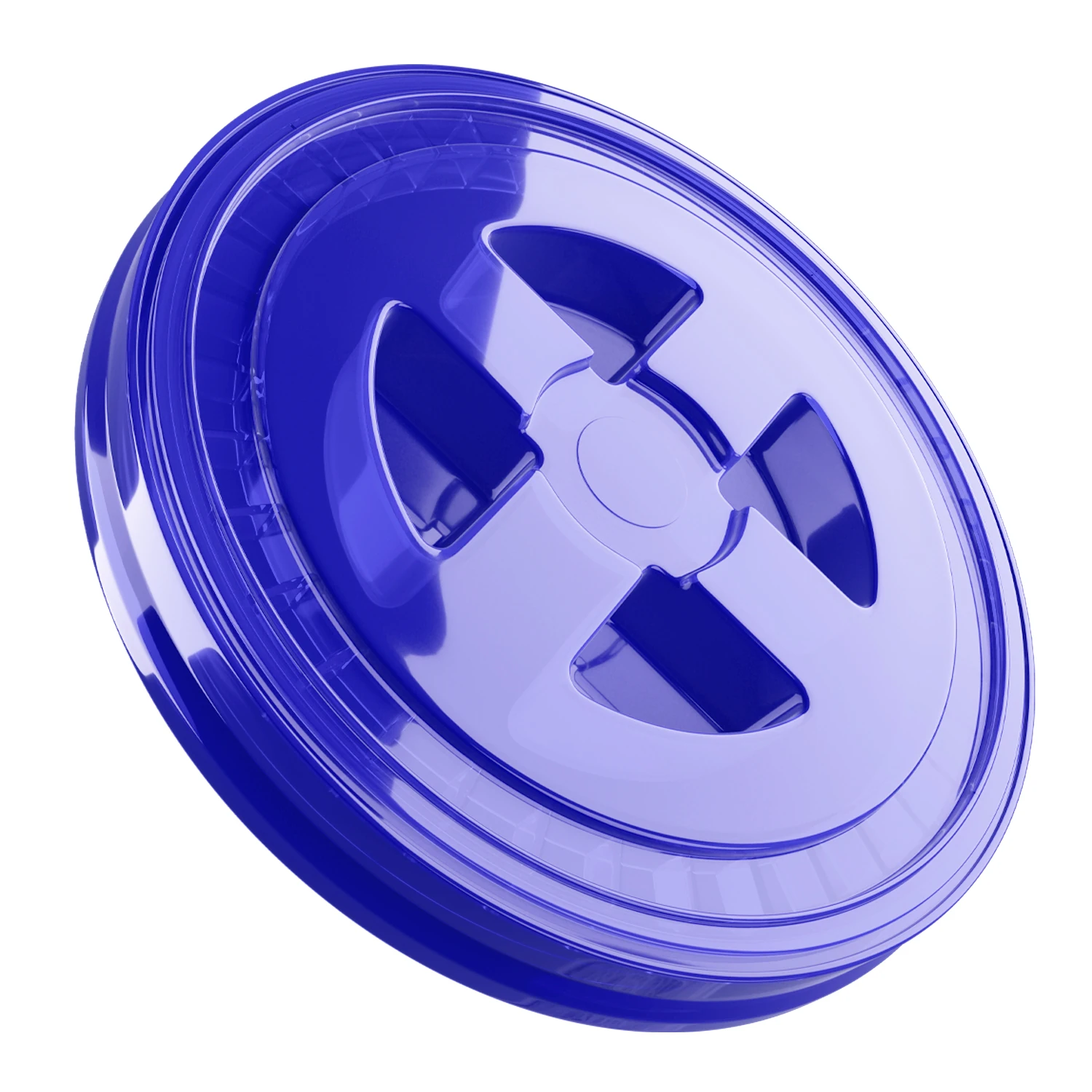 chemicalworkz Performance Bucket Lid Blue Transparent
