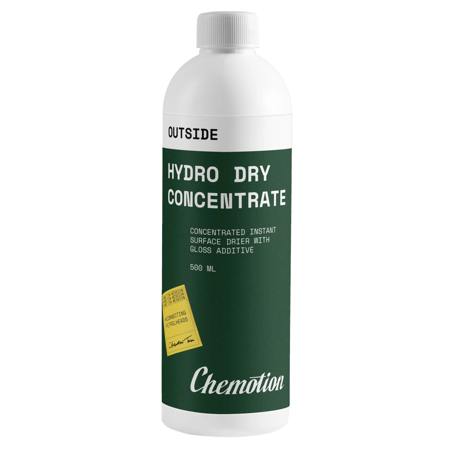 Chemotion Drying Concentrate Gloss Enhancer 500ml bottle for car washing and paint treatment