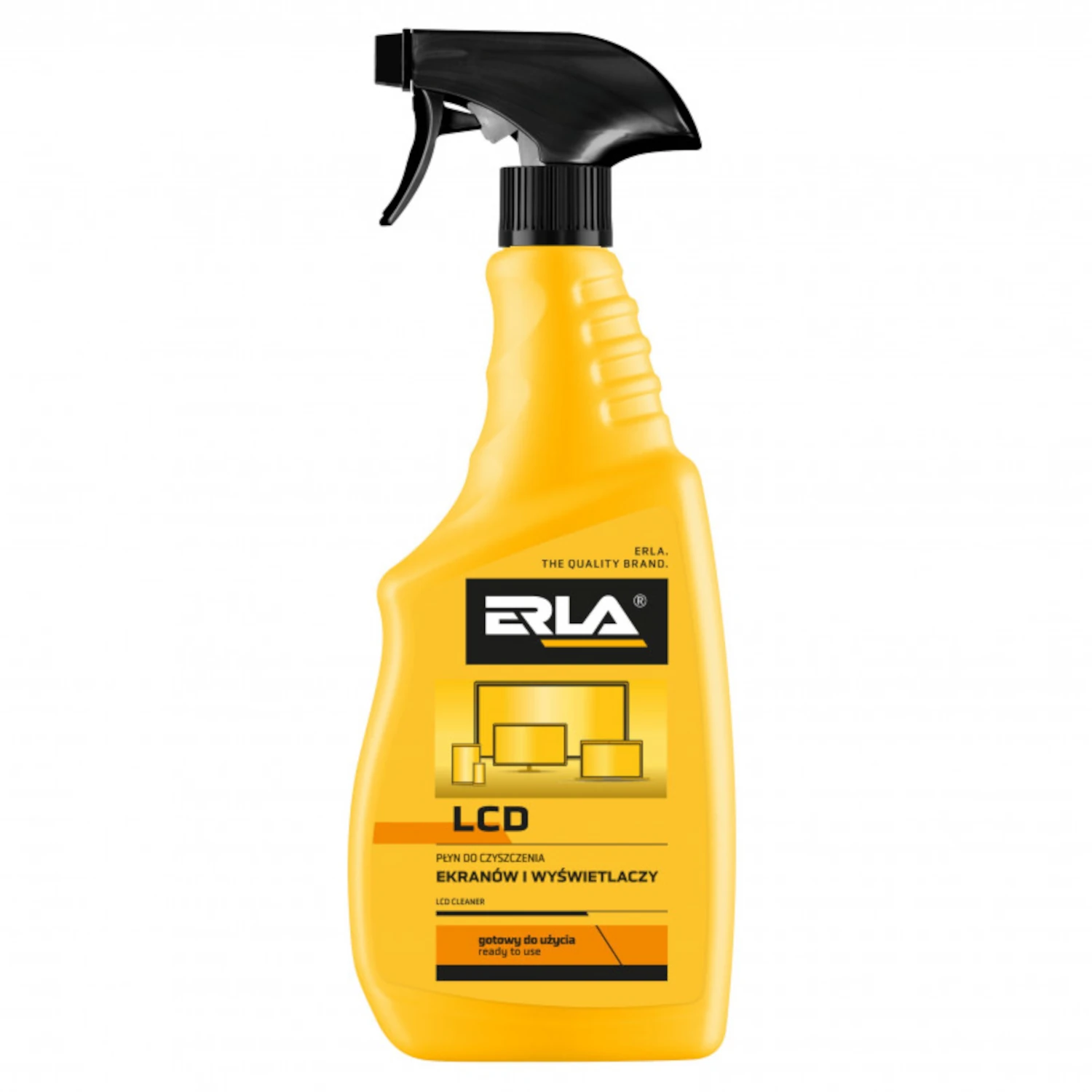 LCD Screen Cleaner 750ml bottle by K2 for touchscreens with streak-free antistatic finish