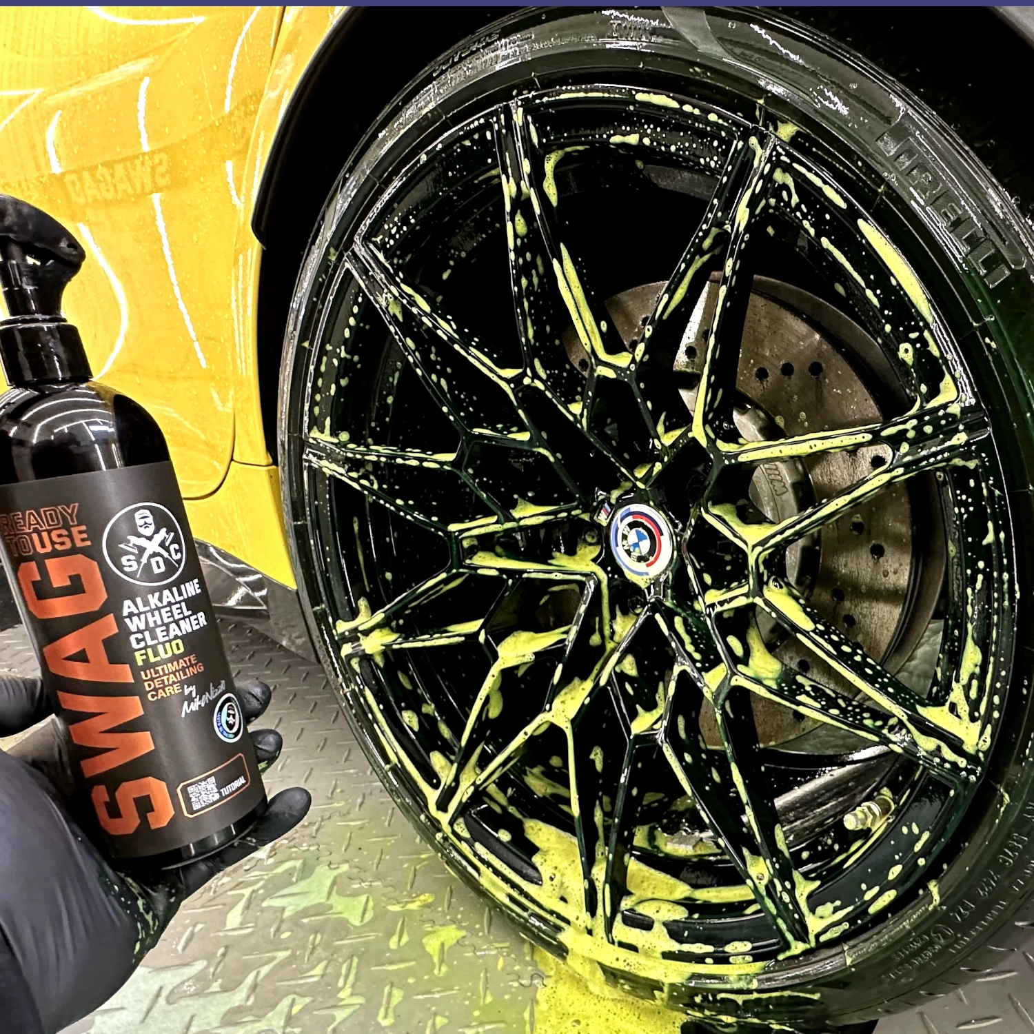 SWAG Alcalic Wheel Cleaner Fluo RTU 500ml