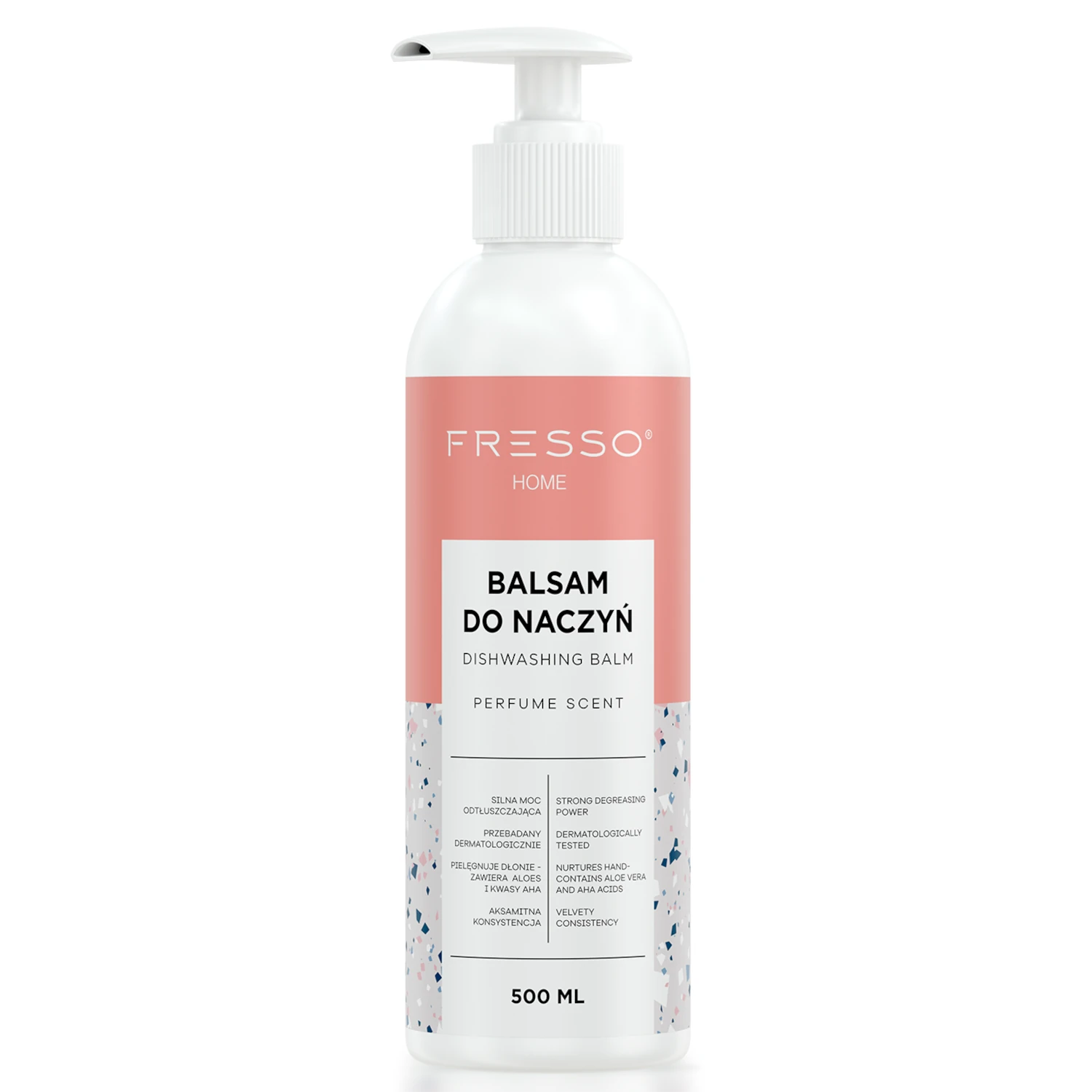 Diskbalm 500ml med Aloe och AHA från Fresso Home, kraftfull fettborttagning för skonsam handdisk