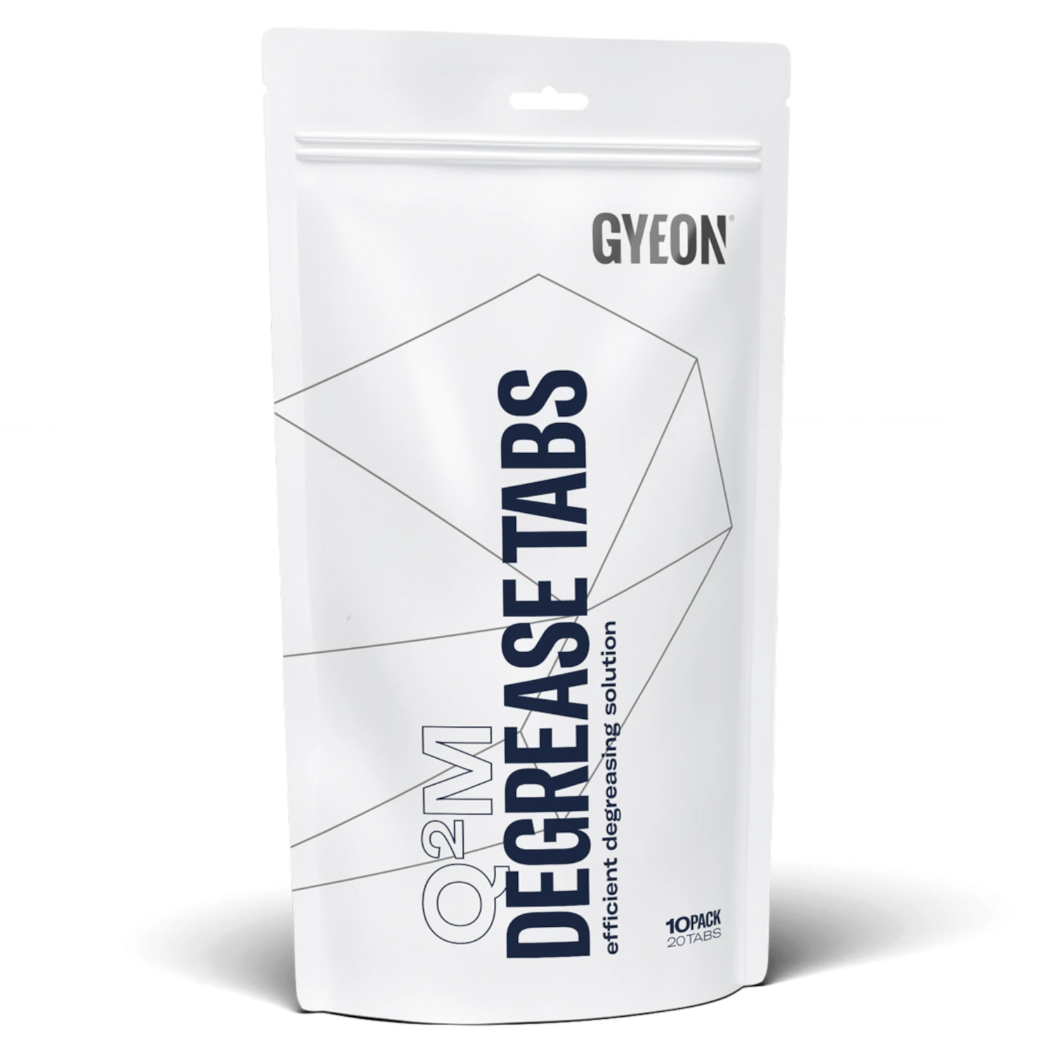 Degreasing tablets 10-pack from Gyeon for removing oil residue after polishing