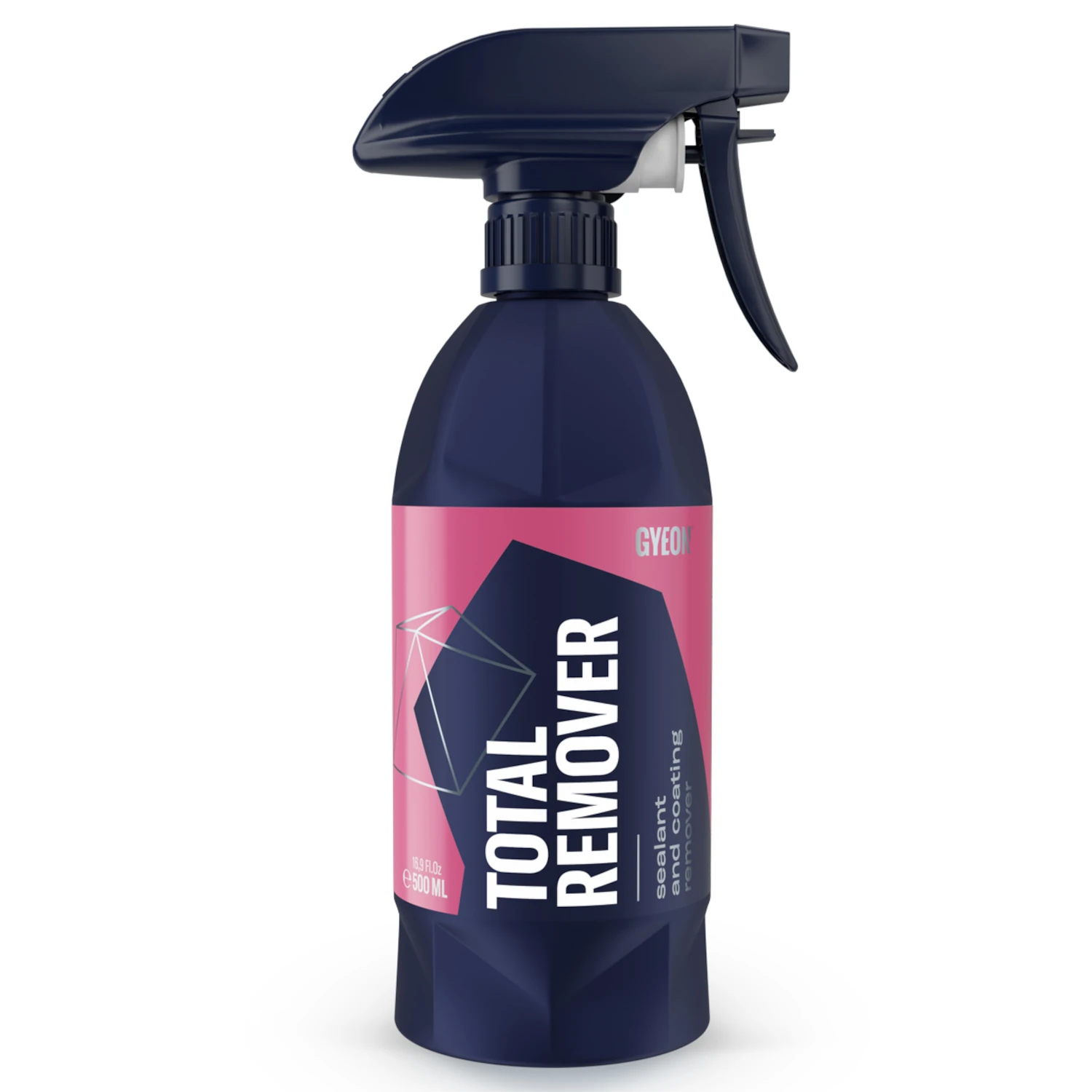 Flaska med Gyeon TotalRemover 500ml för borttagning av coating och sealant inför ny lackbehandling