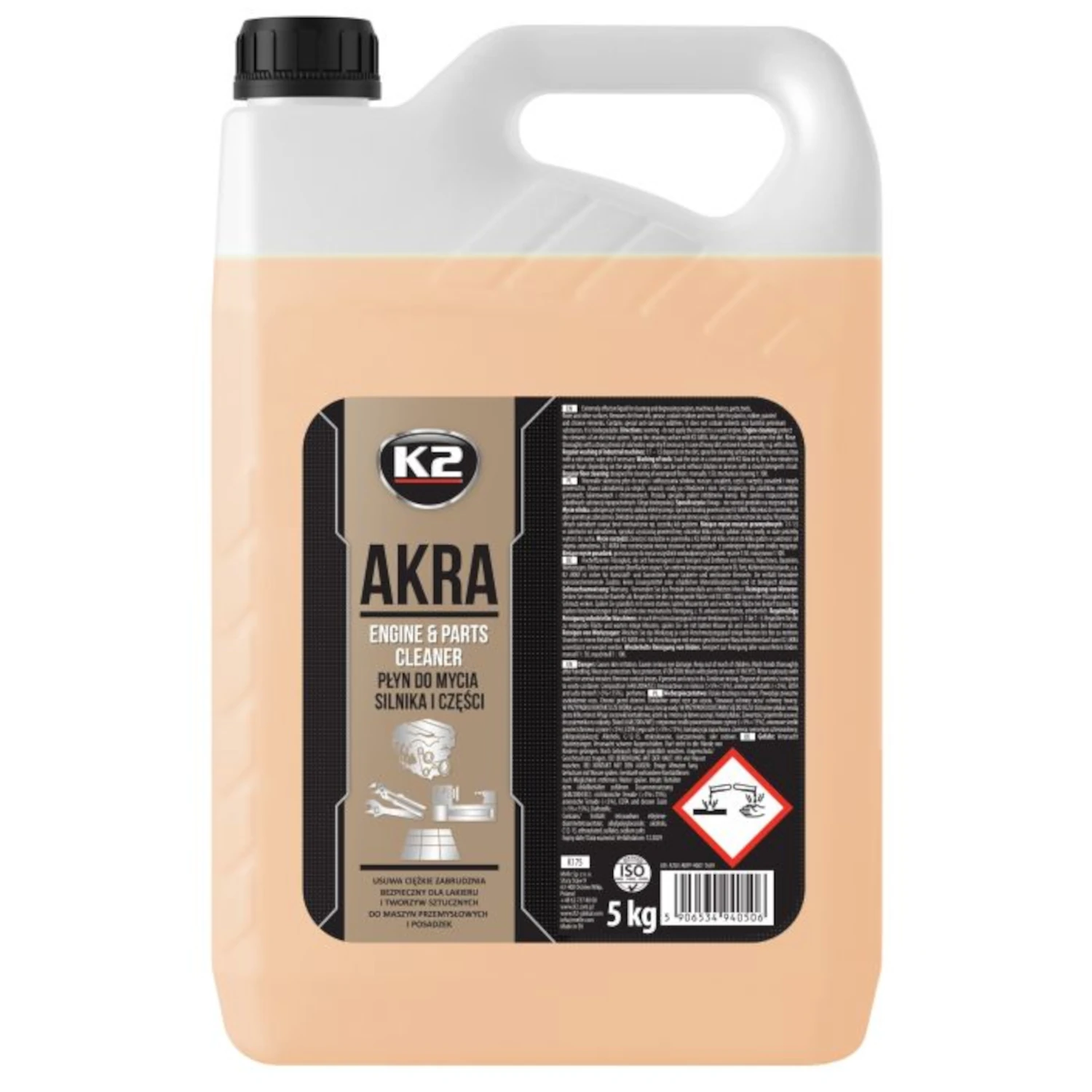 K2 Engine Degreaser 5 kg nanoparticle formula biodegradable engine bay cleaning