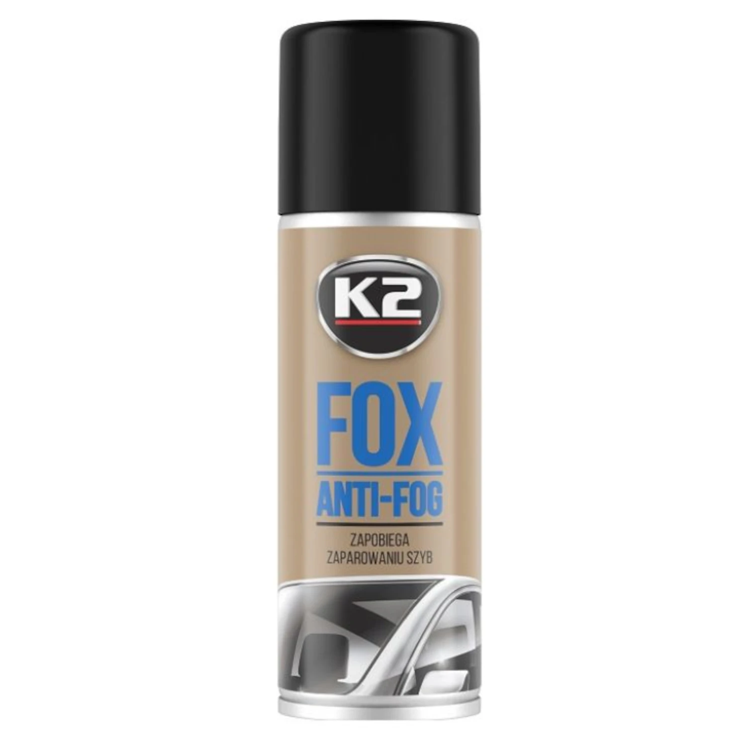K2 Antifog Car Window Spray 150ml spray bottle for preventing fogging on car windows