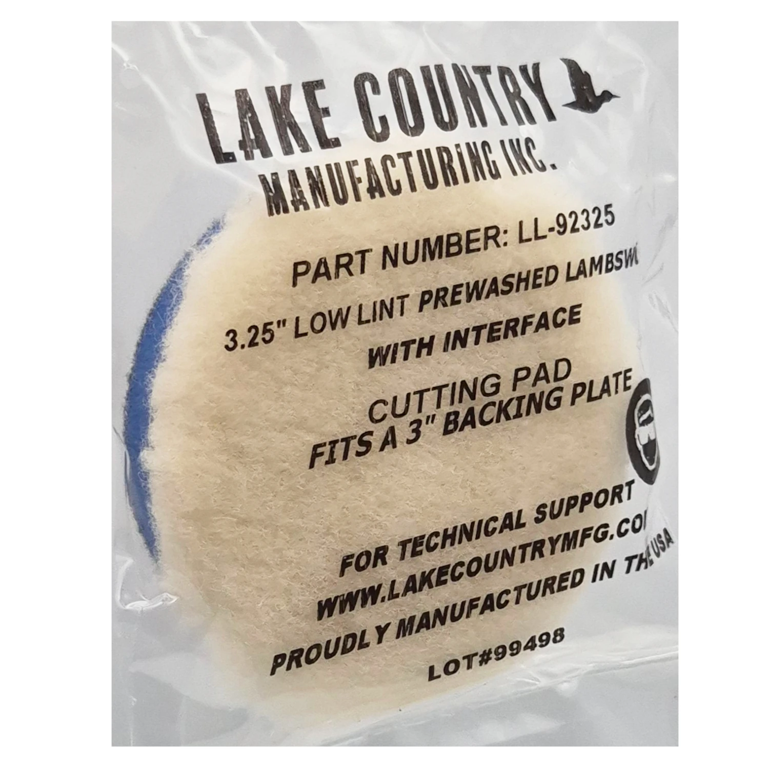 Polishing pad 83mm – autopflege, Lake Country