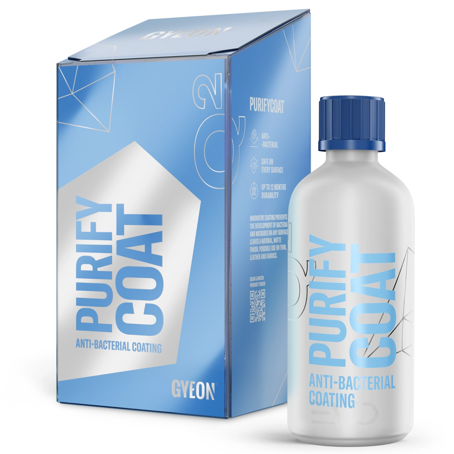 Antibacterial surface coating 100ml – autopflege, GYEON