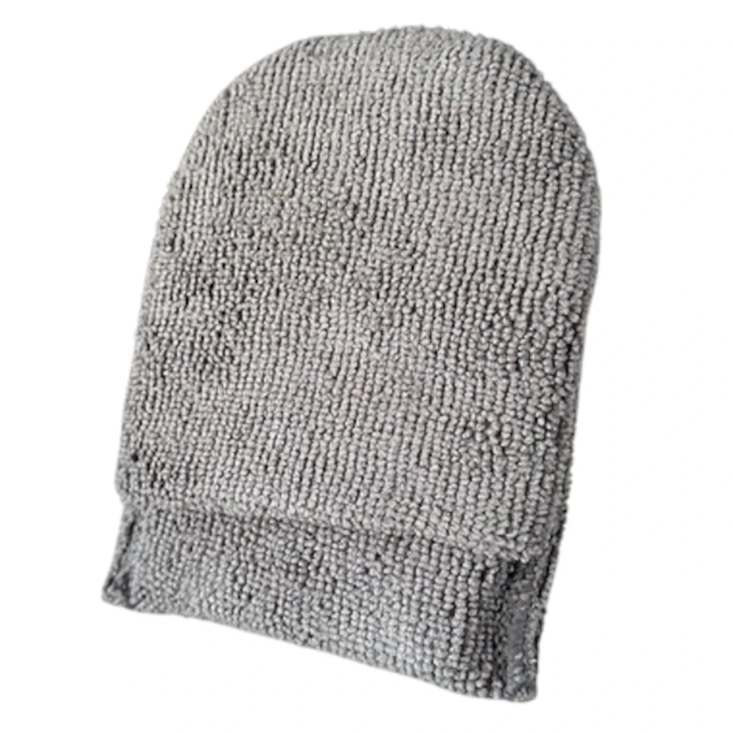 Grey microfibre applicator pad 12x10cm with finger pocket grip from Royal Pads for applying wax and Sealant