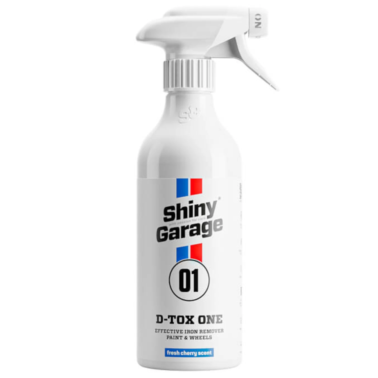 Shiny Garage D-Tox One wheel cleaner 500ml with cherry scent for removing metal contaminants from wheels
