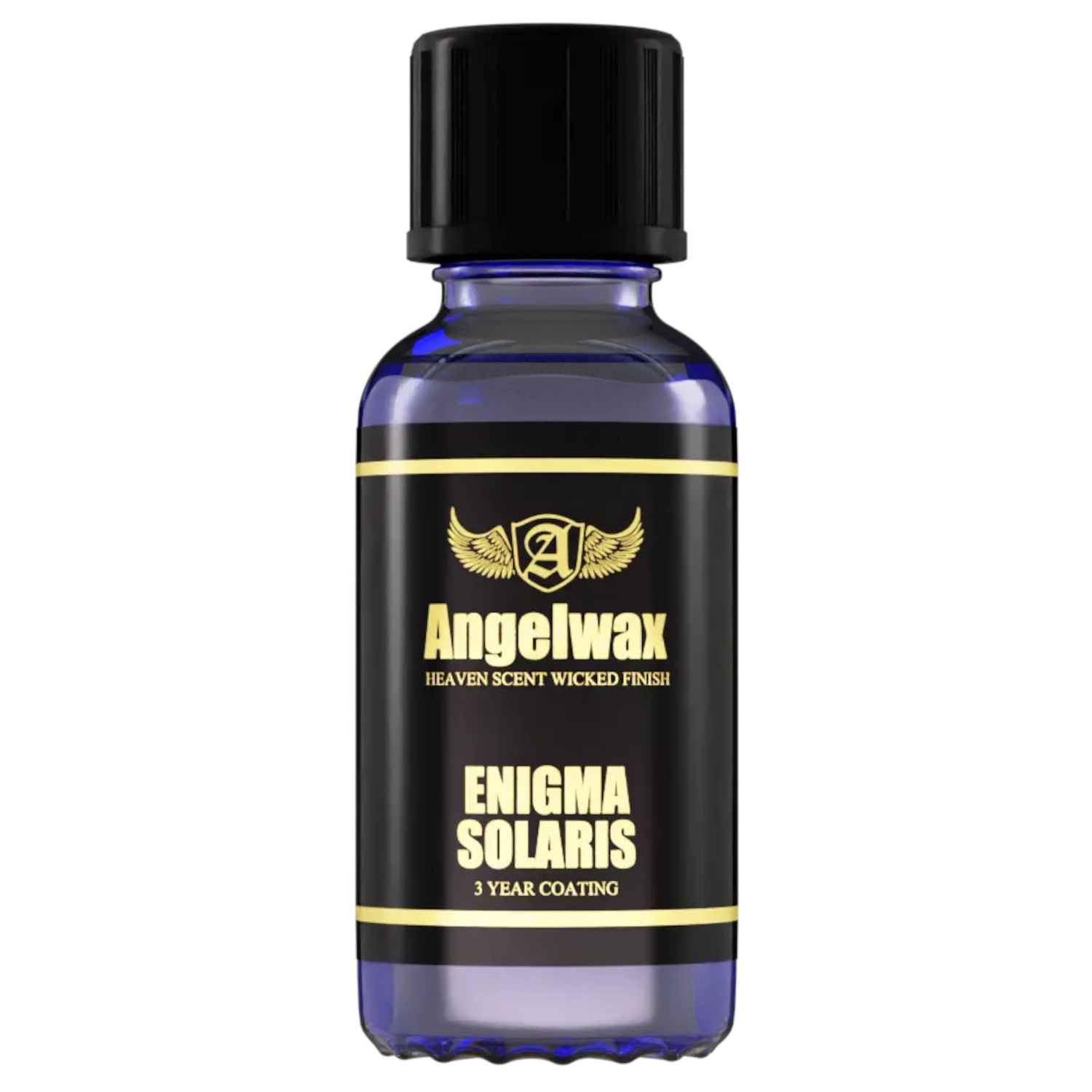 Ceramic Coating 50ml bottle, Angelwax Enigma Solaris with deep gloss and paint protection