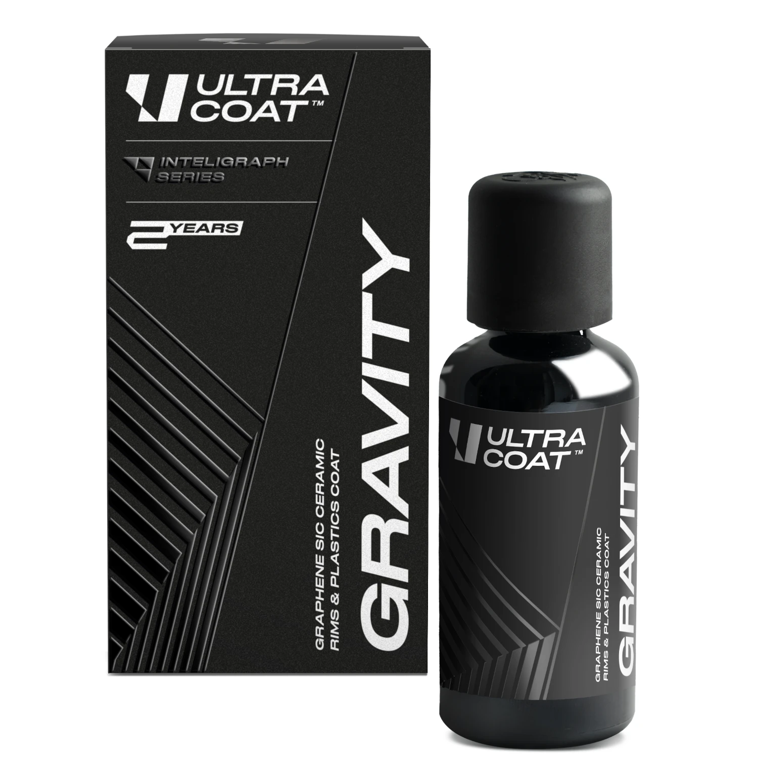 Ultracoat Gravity keramisk Graphene-beläggning 30ml för fälgar och plastdetaljer, superhydrofob yta