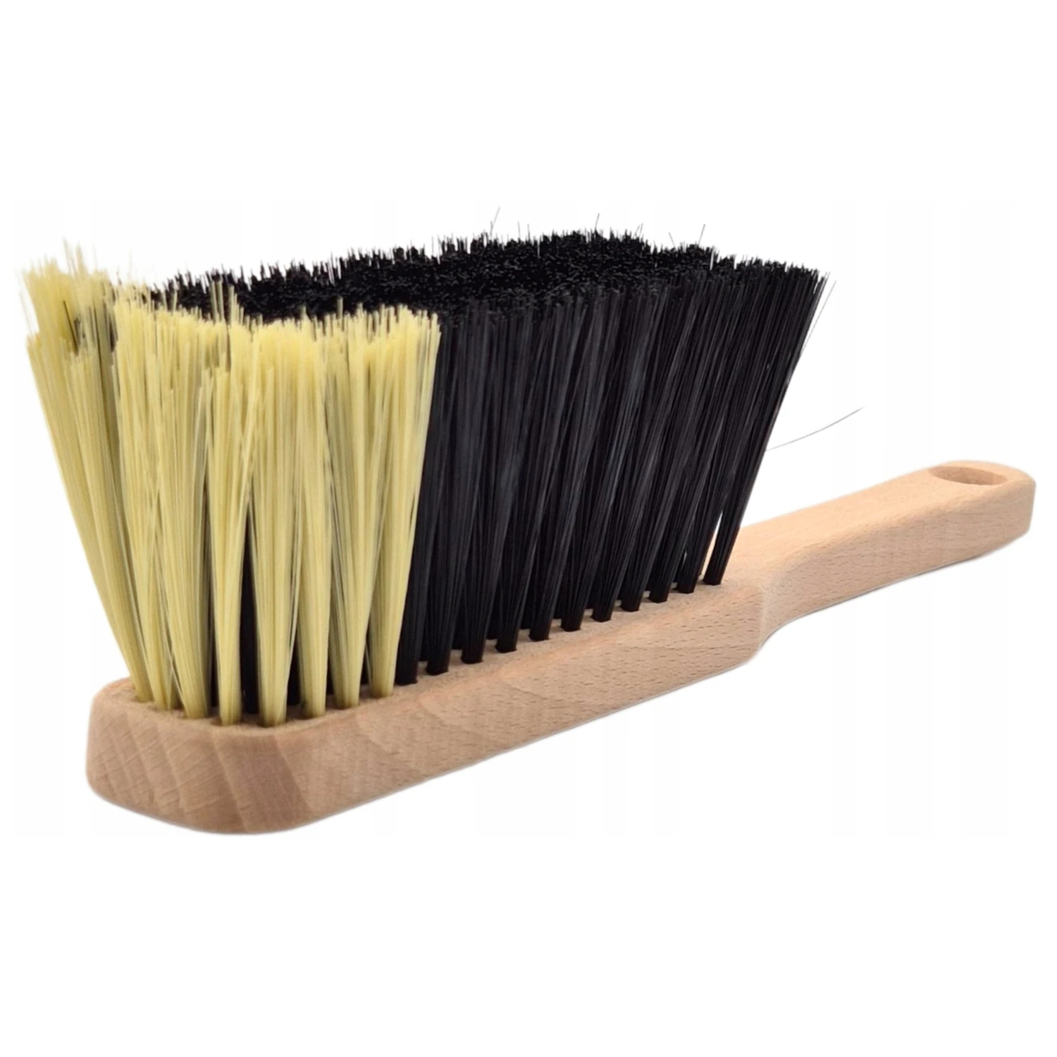 Ravi Wood Snow Brush 30 cm with natural wood handle for snow and dirt removal from vehicles