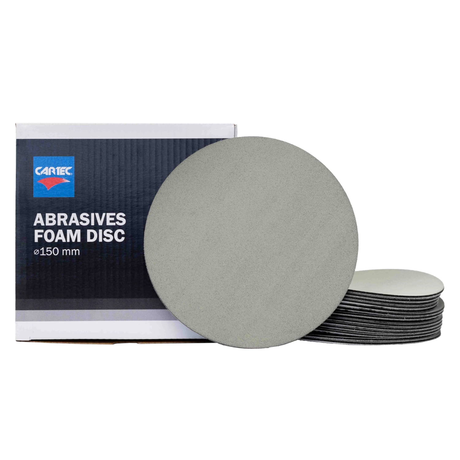 Foam Abrasive Disc 150 mm P1000 Uniform Precise Finish Water Spray Recommended Cartec Abrasives
