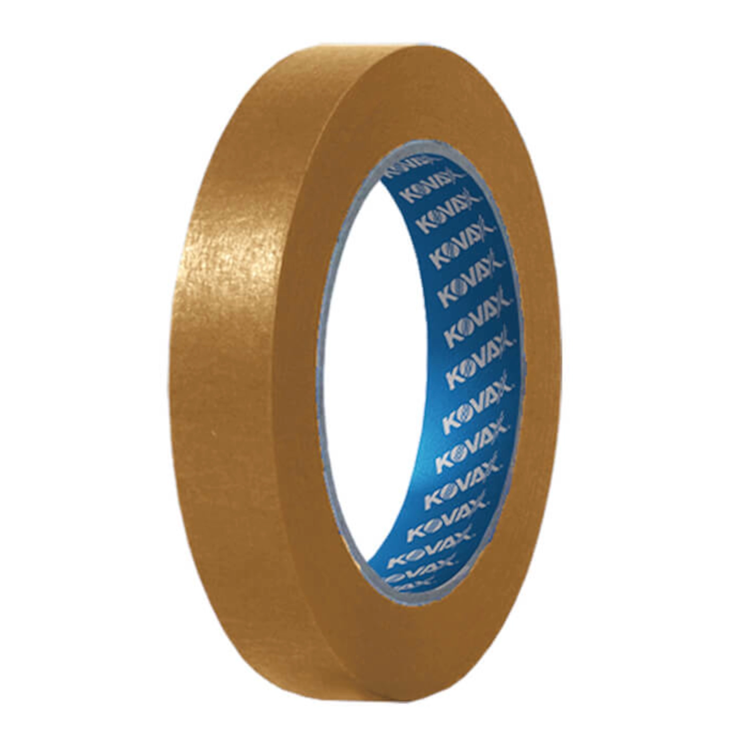 Kovax Masking Tape 24mm x 50m in semi-crepe paper with strong heat-resistant adhesion for automotive paintwork