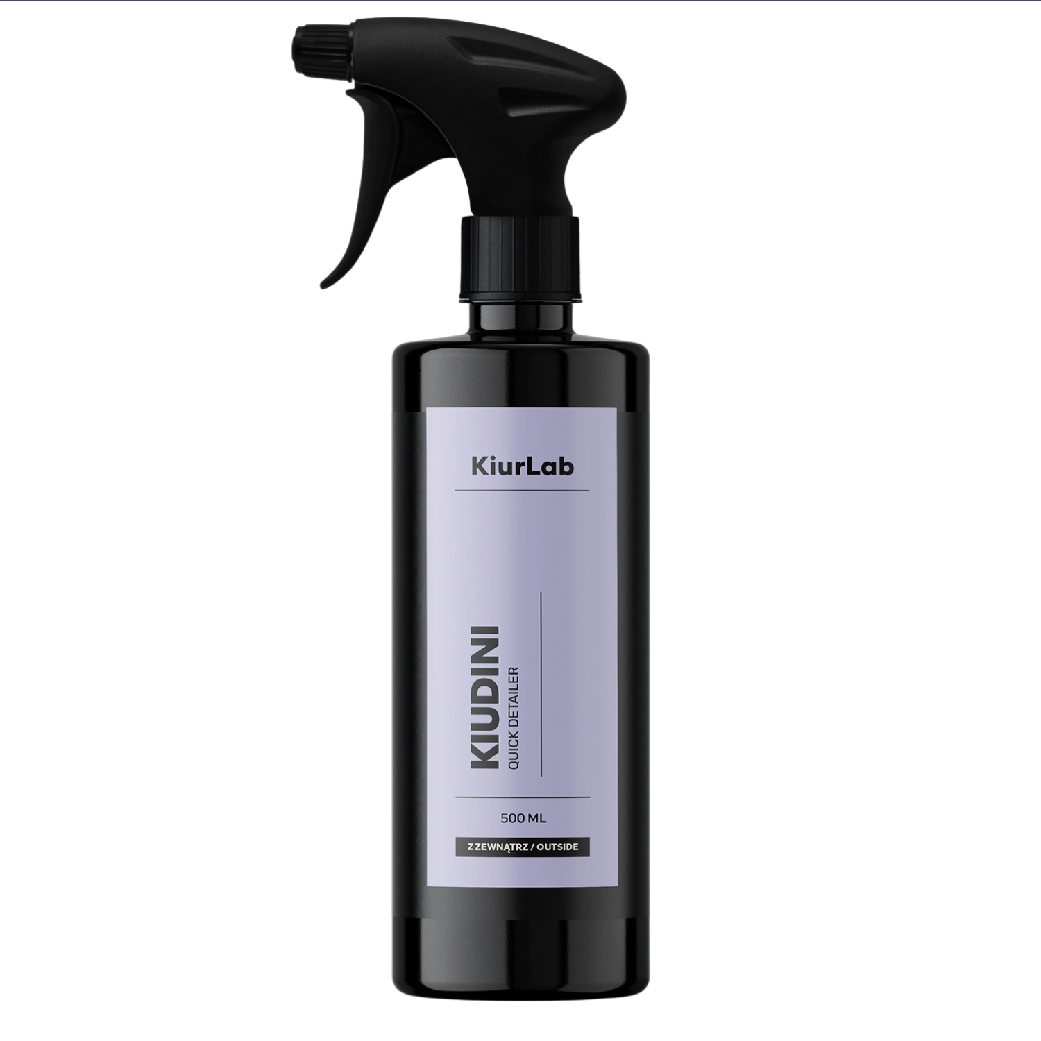 KiurLab Snabbvax 500ml sprayflaska för djup färgförstärkning och hydrofob lackskydd