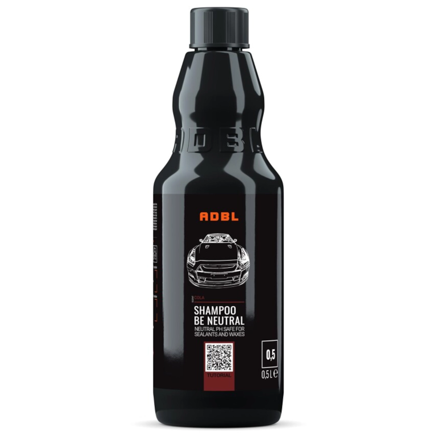 Car Wash Shampoo, 500ml, Neutral pH, High Foam, Fast Rinse, Classic Cola Scent, ADBL