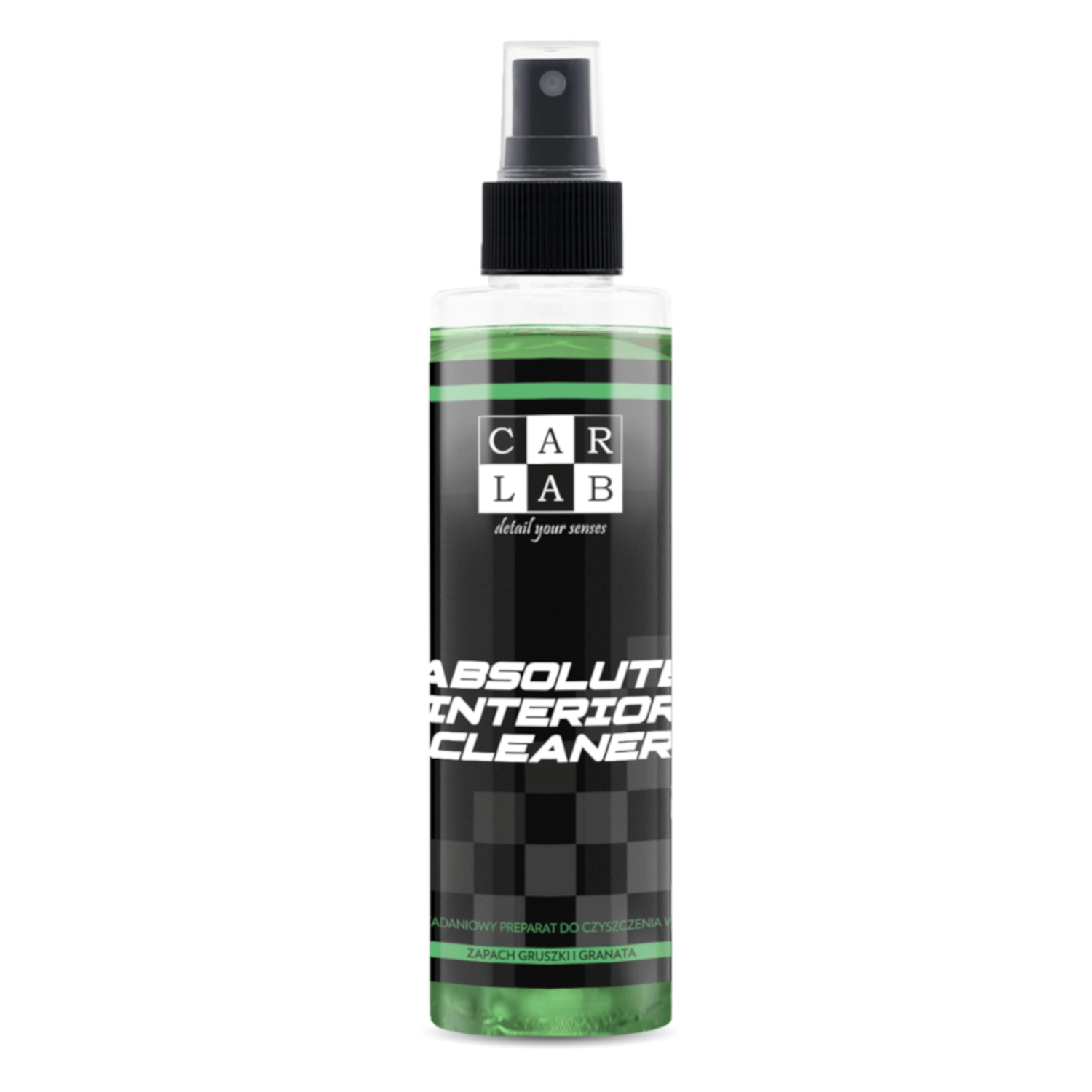Interior Cleaner 100ml bottle from CarLab for cleaning leather, plastic, rubber and touchscreens