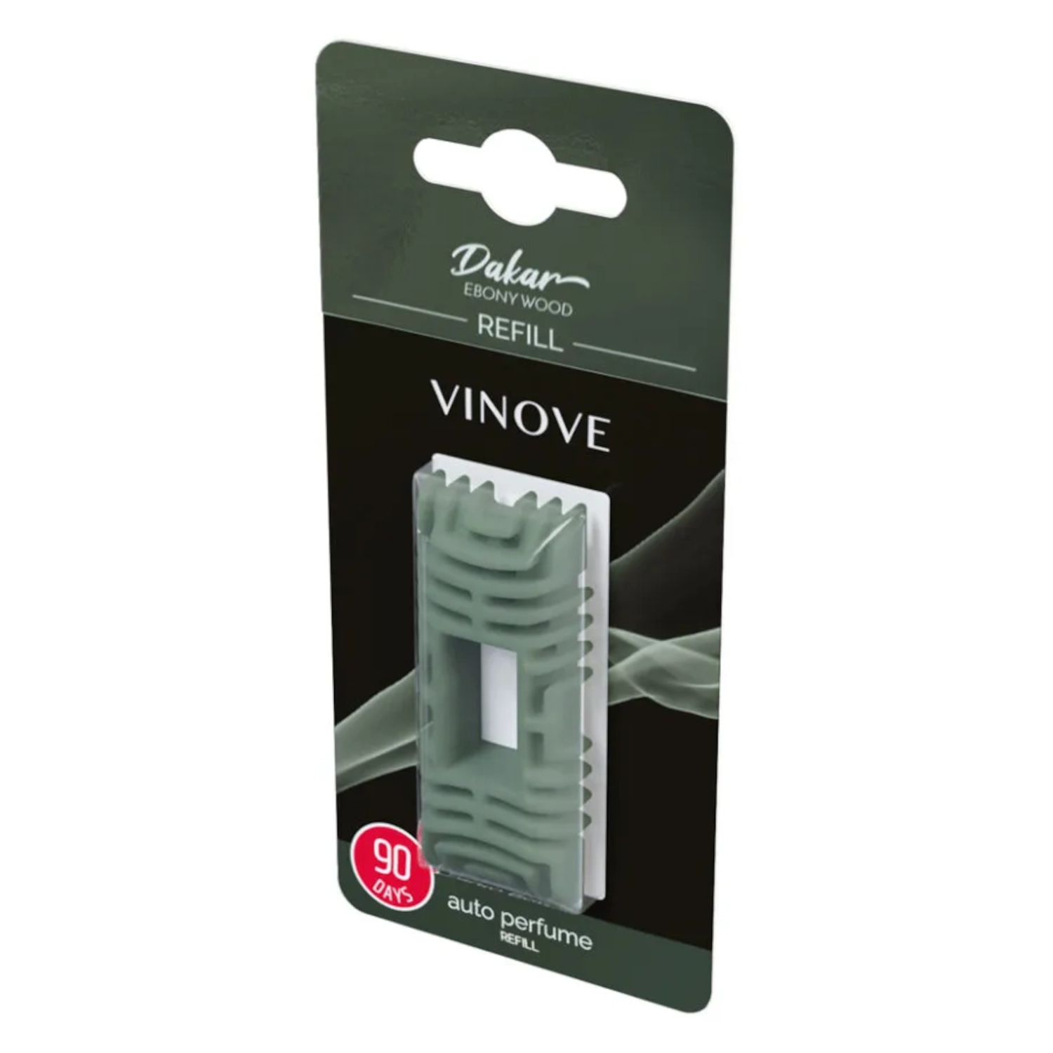Car perfume refill Dakar with geranium, raspberry and incense scent, refill for Vinove car perfume