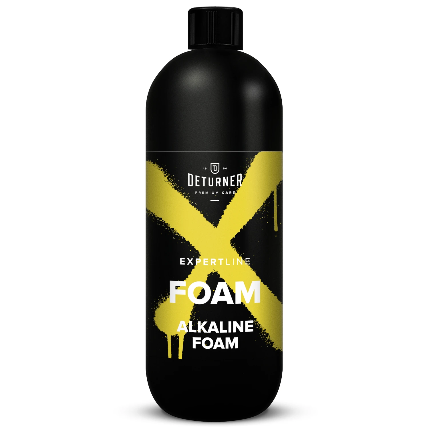 Deturner Alkaline Active Foam Cleaner 1L bottle for cleaning bodywork, wheels and wheel arches