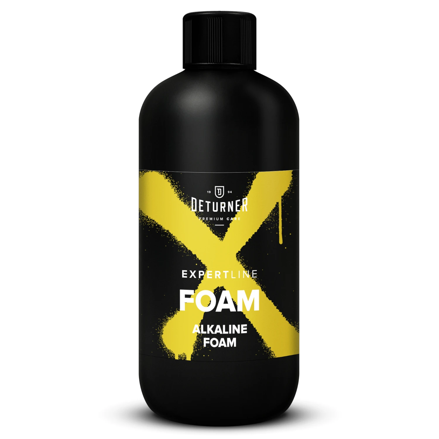 Alkaline active foam cleaner 500ml for wheels and wheel arches with thick foam, Deturner