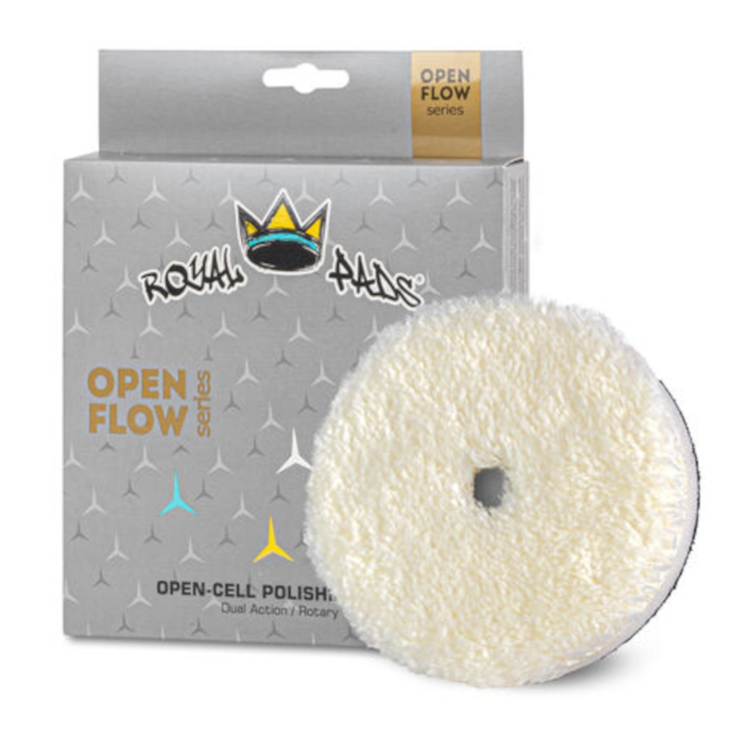 Microfibre cutting pad 80mm from Royal Pads for aggressive paint correction with high heat dissipation