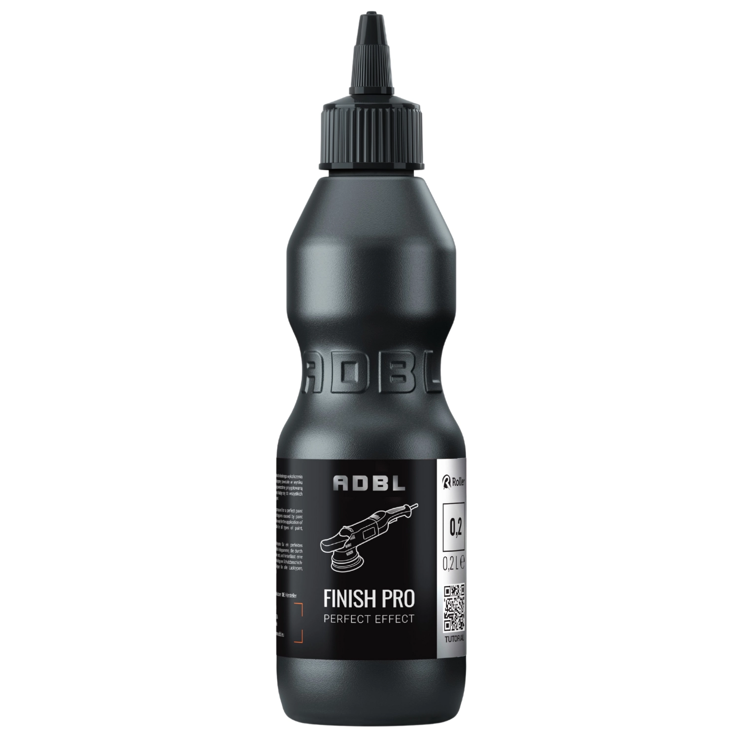 ADBL Finish Pro Polish 0.2L bottle for universal hologram removal and finish polishing