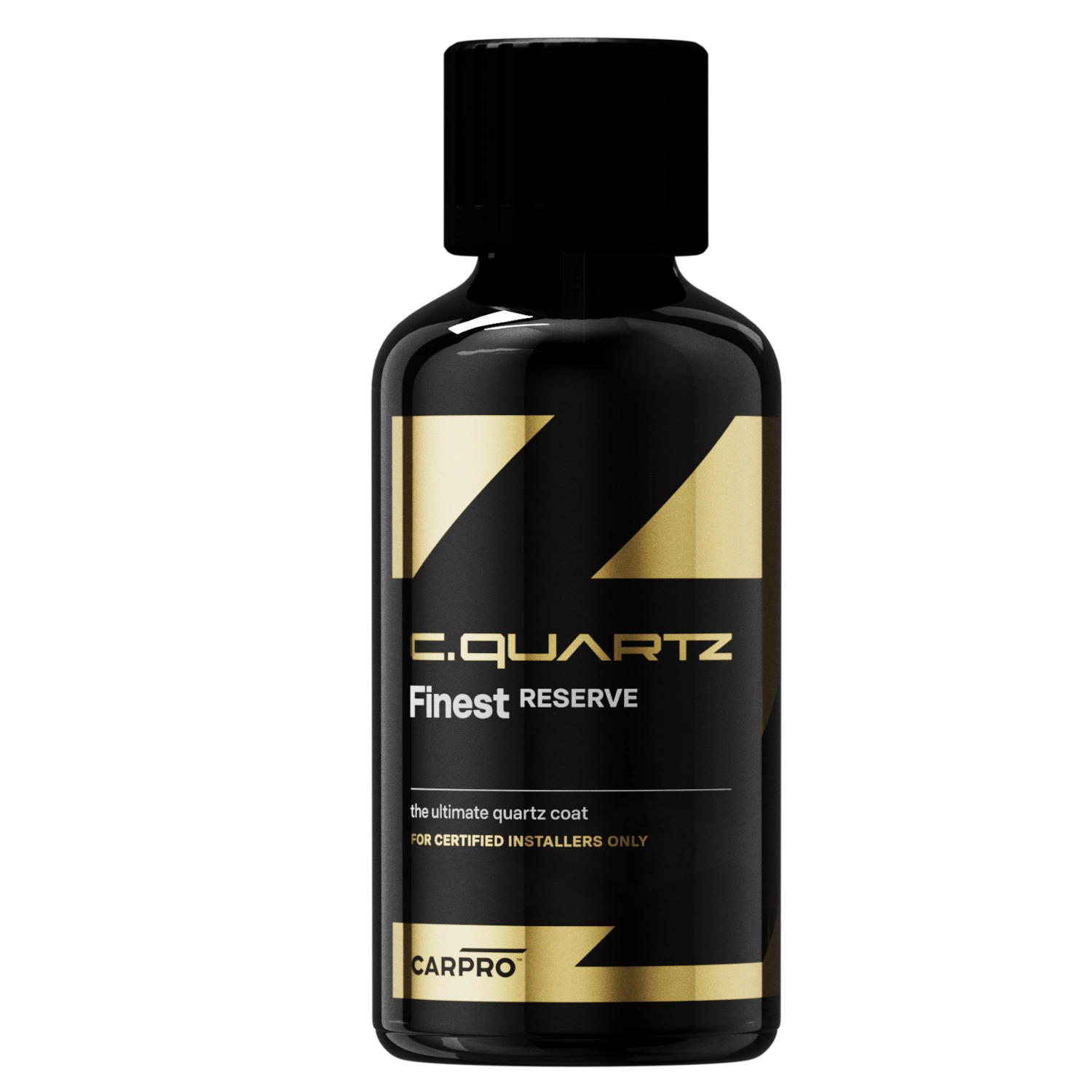 Ceramic Coating 50ml bottle from CarPro CQuartz for professional paint protection with extreme hydrophobicity