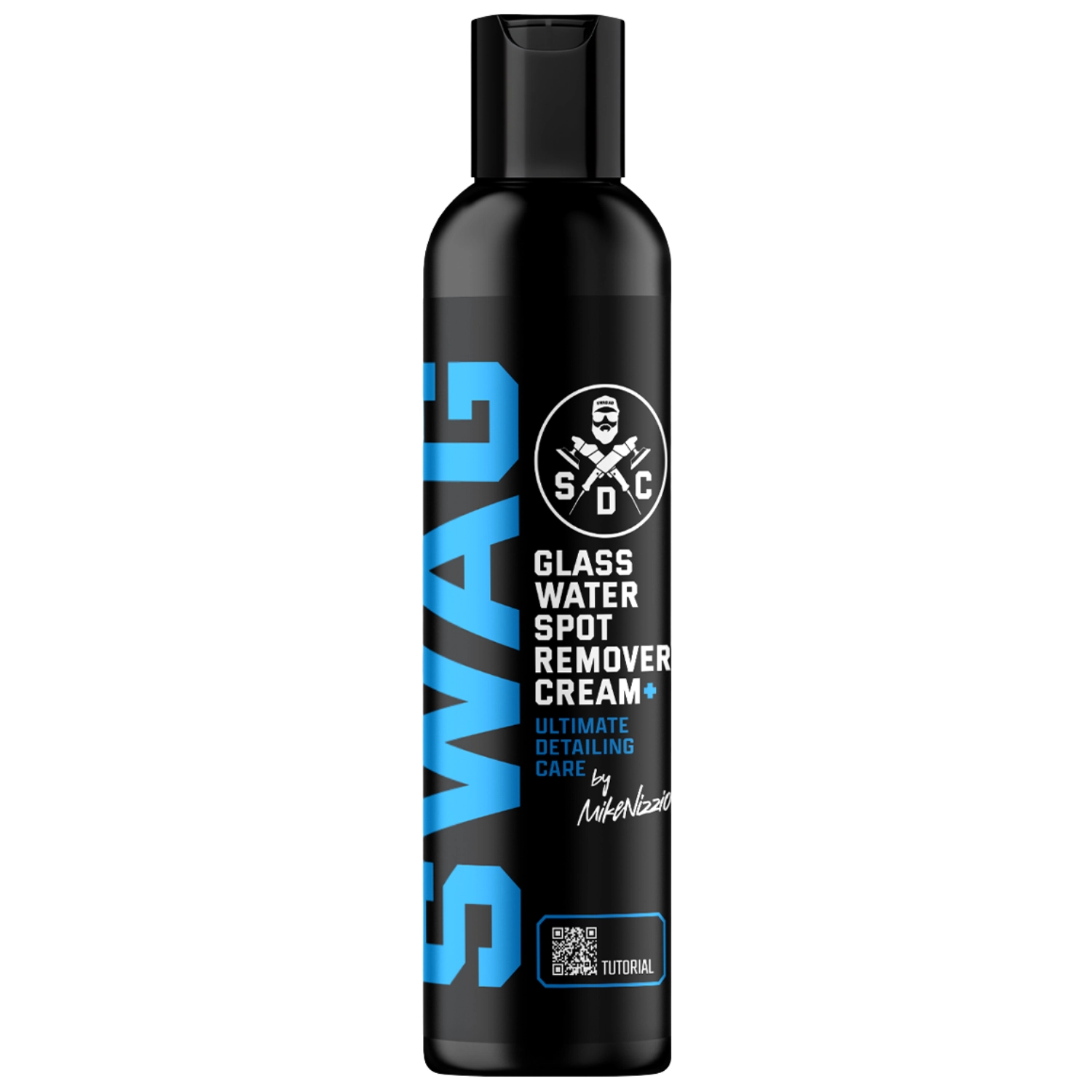 Glass Cleaning Cream 150ml by SWAG Detailing Cosmetics for removing water spots on vehicle glass