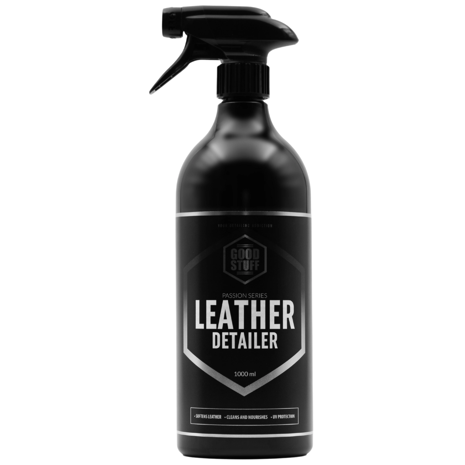 Leather Cleaner Quick Detailer 1L spray bottle for matt finish leather interior, Good Stuff