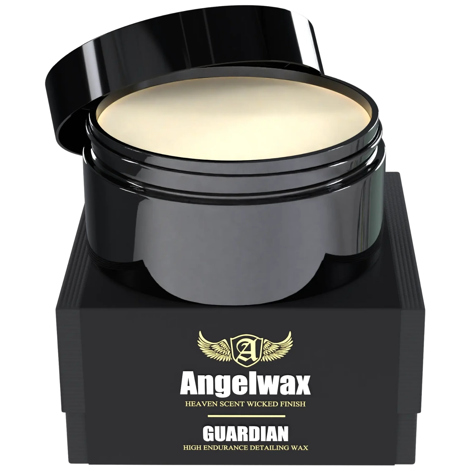 Car wax Angelwax Guardian 200ml with natural waxes and hydrophobic gloss protection for paintwork