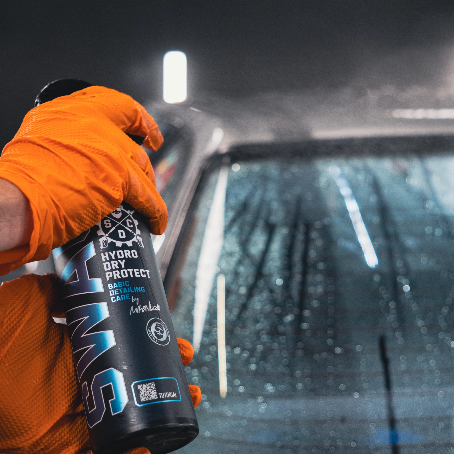 Spray bottle of Hydro Repeller Car Wax 500ml, touchless hydrophobic sealant for paintwork, plastic, glass and chrome