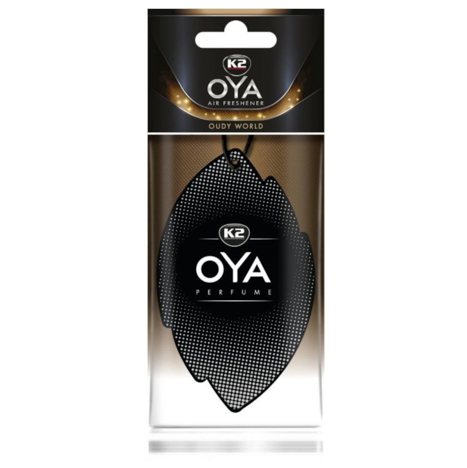 K2 Oya Oudy World bilparfym V900 med orientalisk doftkomposition av oud, patchouli och ceder