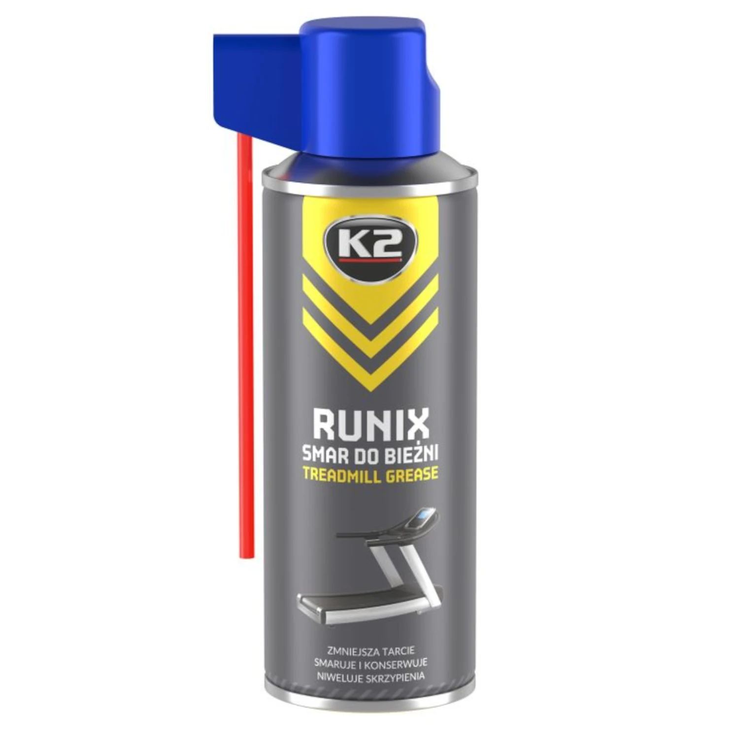 K2 Treadmill Lubricant Oil 400ml spray can friction-reducing water-resistant for treadmills