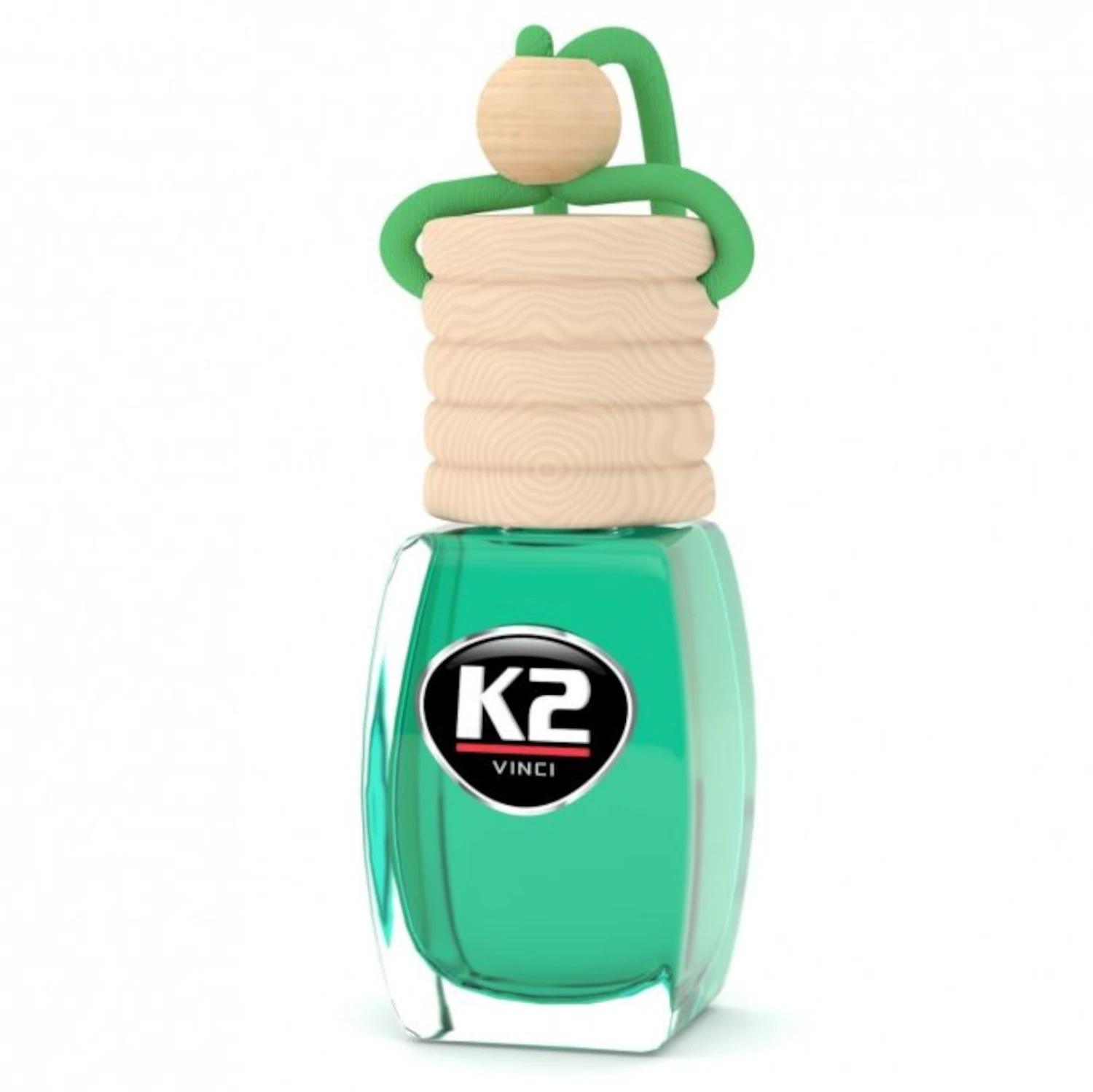 K2 Vento Car Air Freshener 8ml with exotic wooden lid and adjustable strap for vehicles