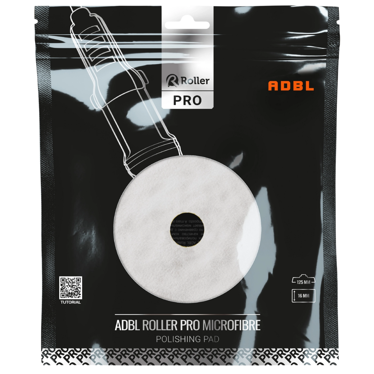 ADBL Microfibre Pad DA125 flexible polishing pad 125mm for DA polisher