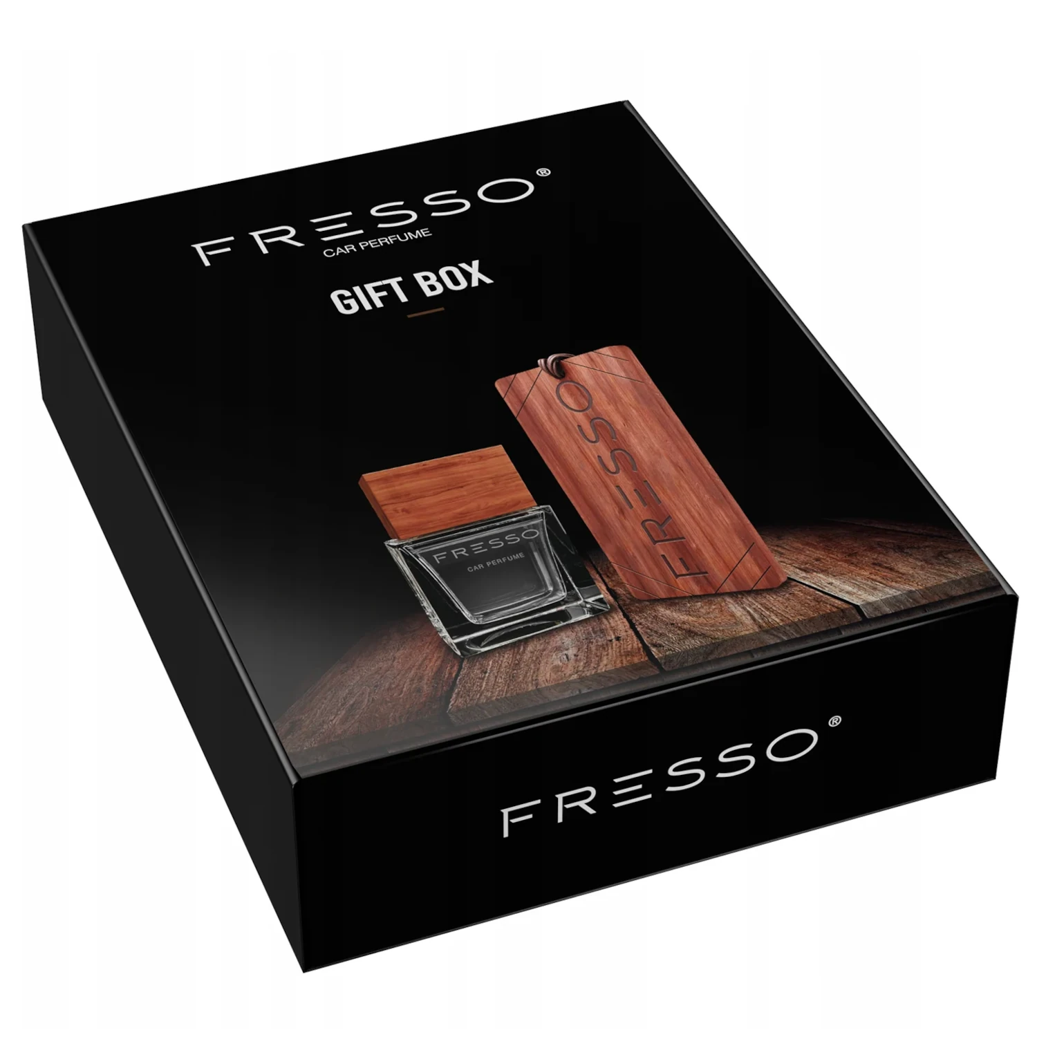Mini Presentask från Fresso - Scents för bilparfym och hänge i kompakt miniformat