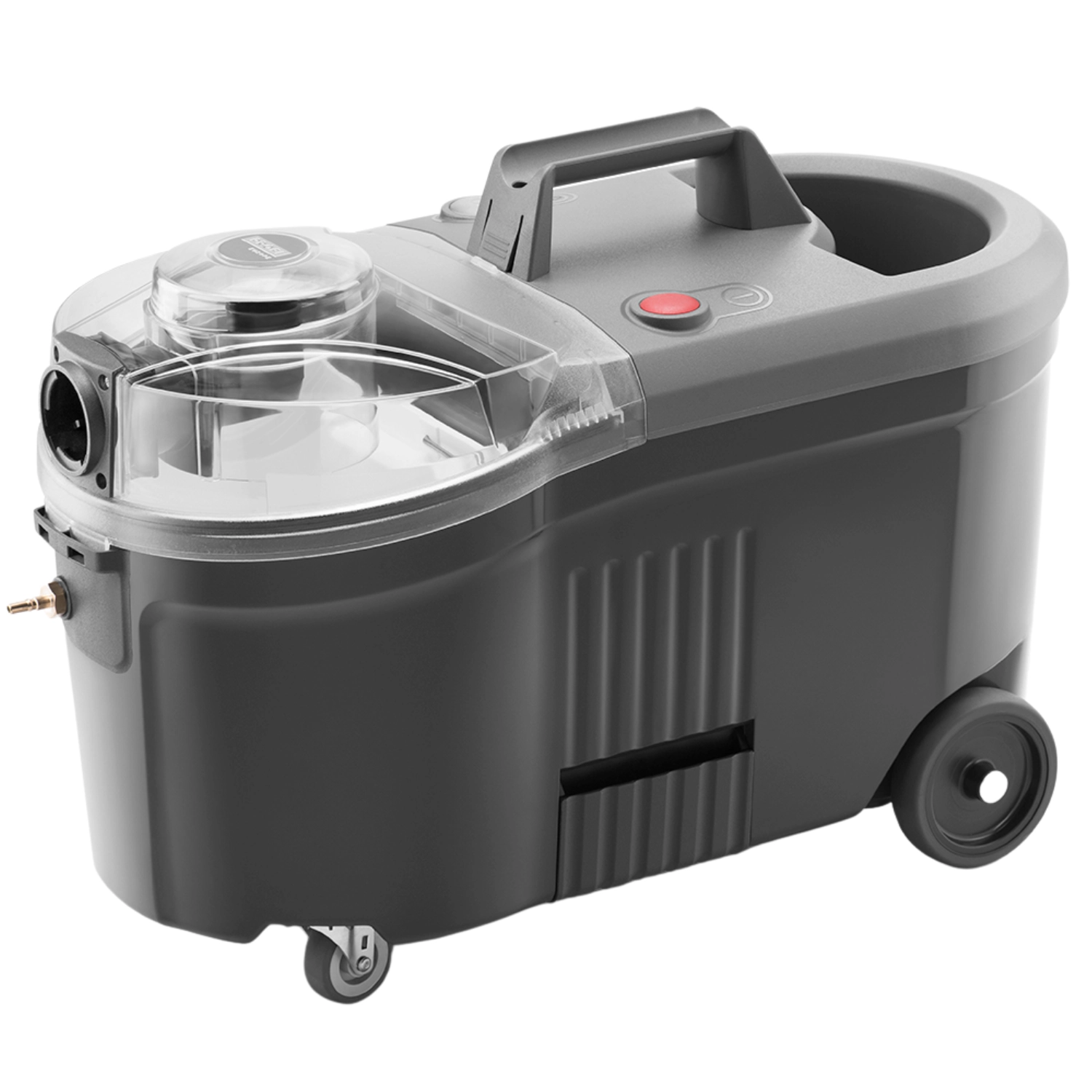 Carpet and hard floor extractor with 9L/7L tanks and 1410W Bypass motor for reconditioning workshops