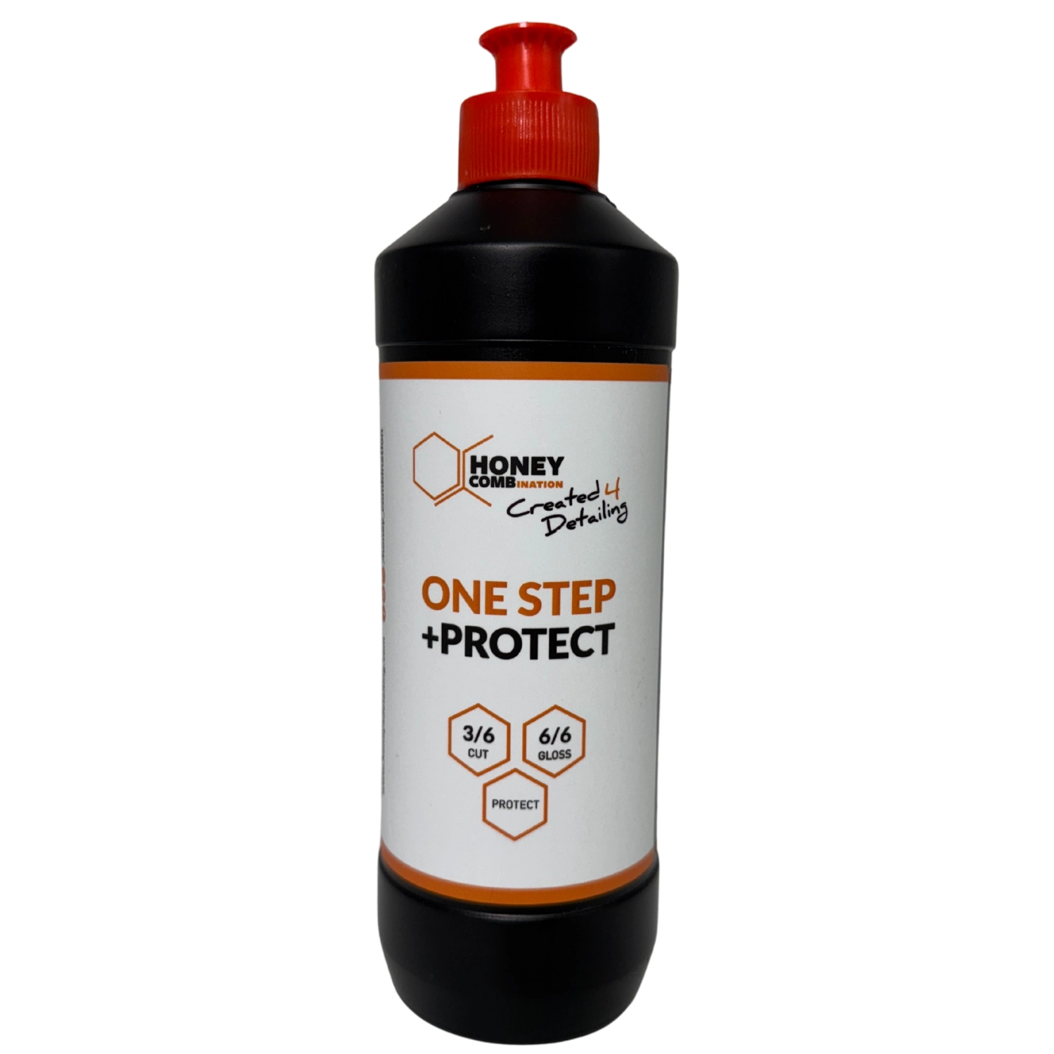 Poleringspasta One Step 500ml från Honey Combination med reporborttagning och hydrofobt skydd