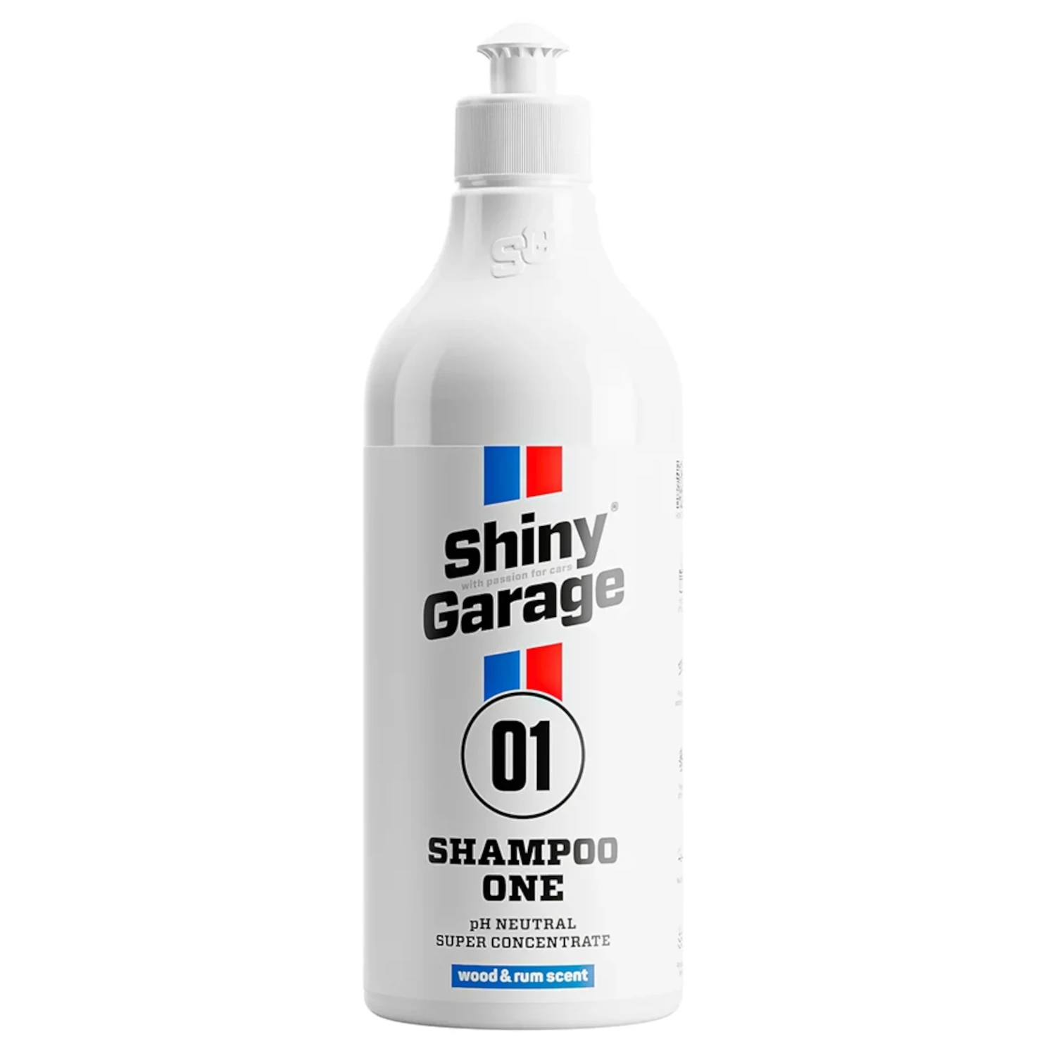 Shiny Garage Shampoo ONE 500ml car shampoo bottle with neutral pH and rich foam for foam cannons