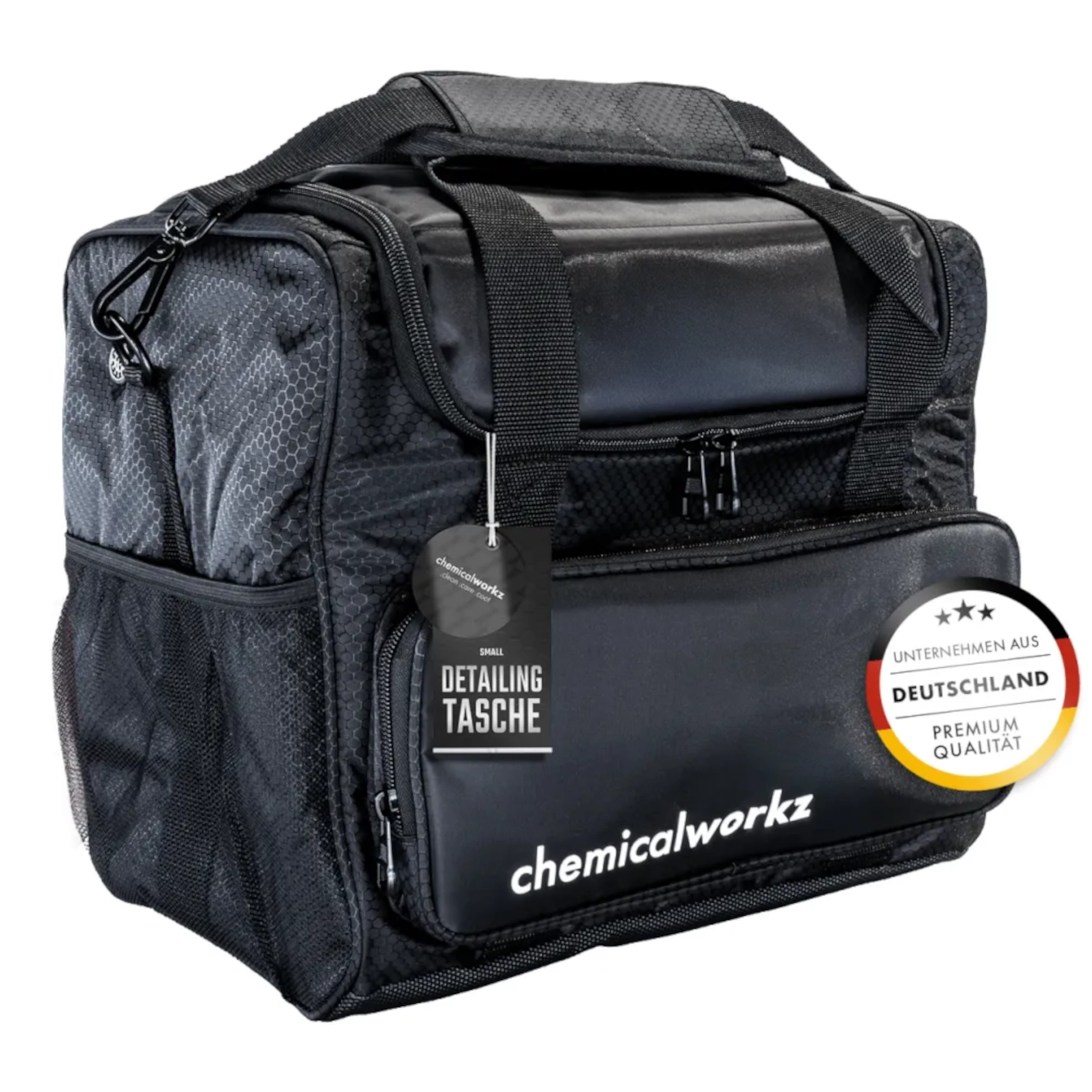 Detailing Bag Small waterproof and ventilated bag with adjustable base from ChemicalWorkz New