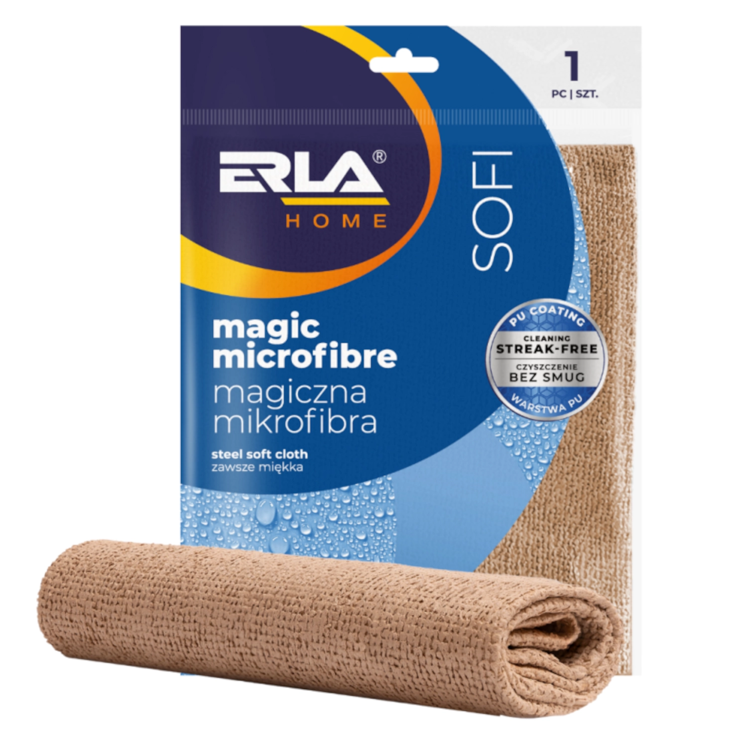 K2 Microfibre Cloth 30x30 cm absorbent streak-free cloth for detailing and vehicle care